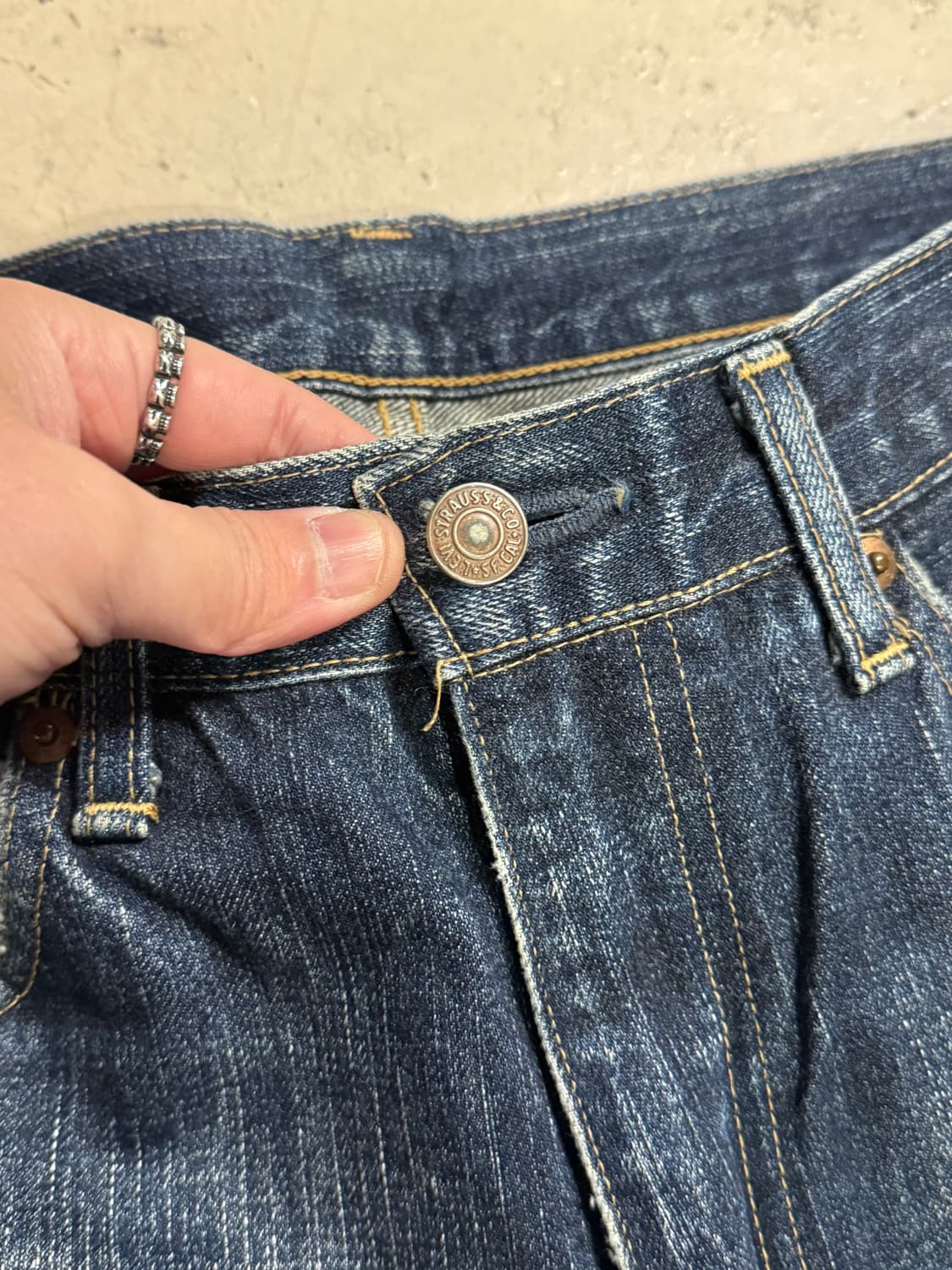 리바이스 510 재팬 워시드 데님팬츠  상품이미지5