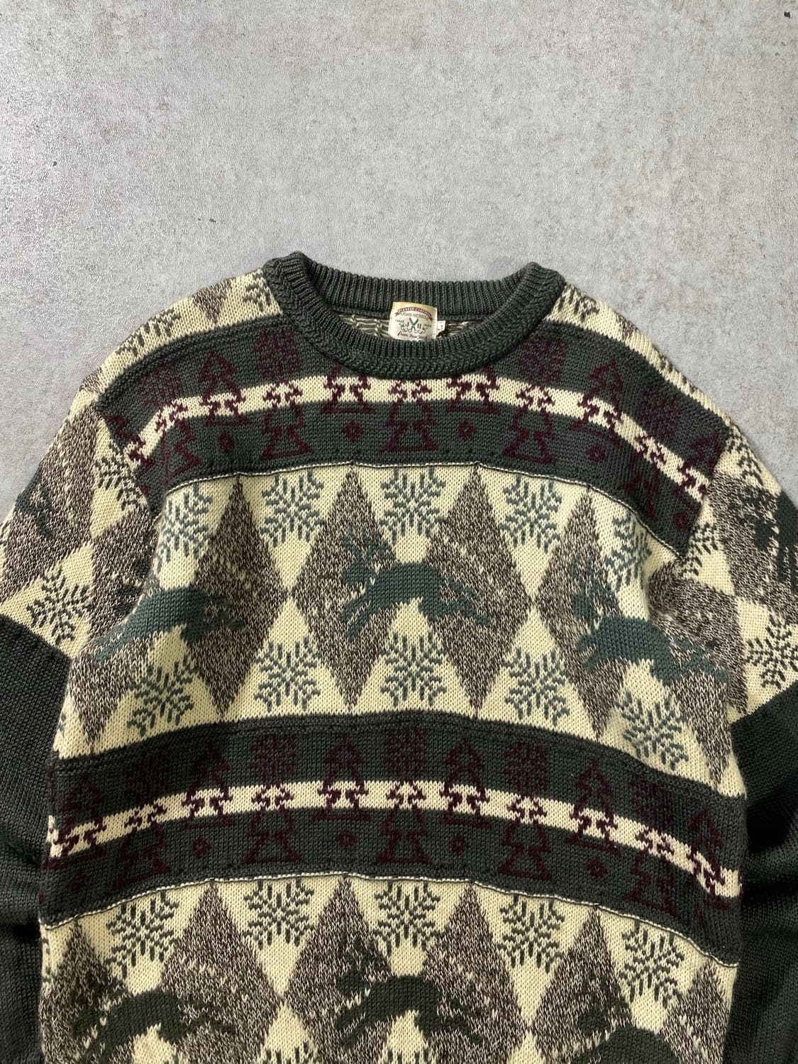 [L] JOHN HENRY 존 헨리 빈티지 울 스웨터 상품이미지2