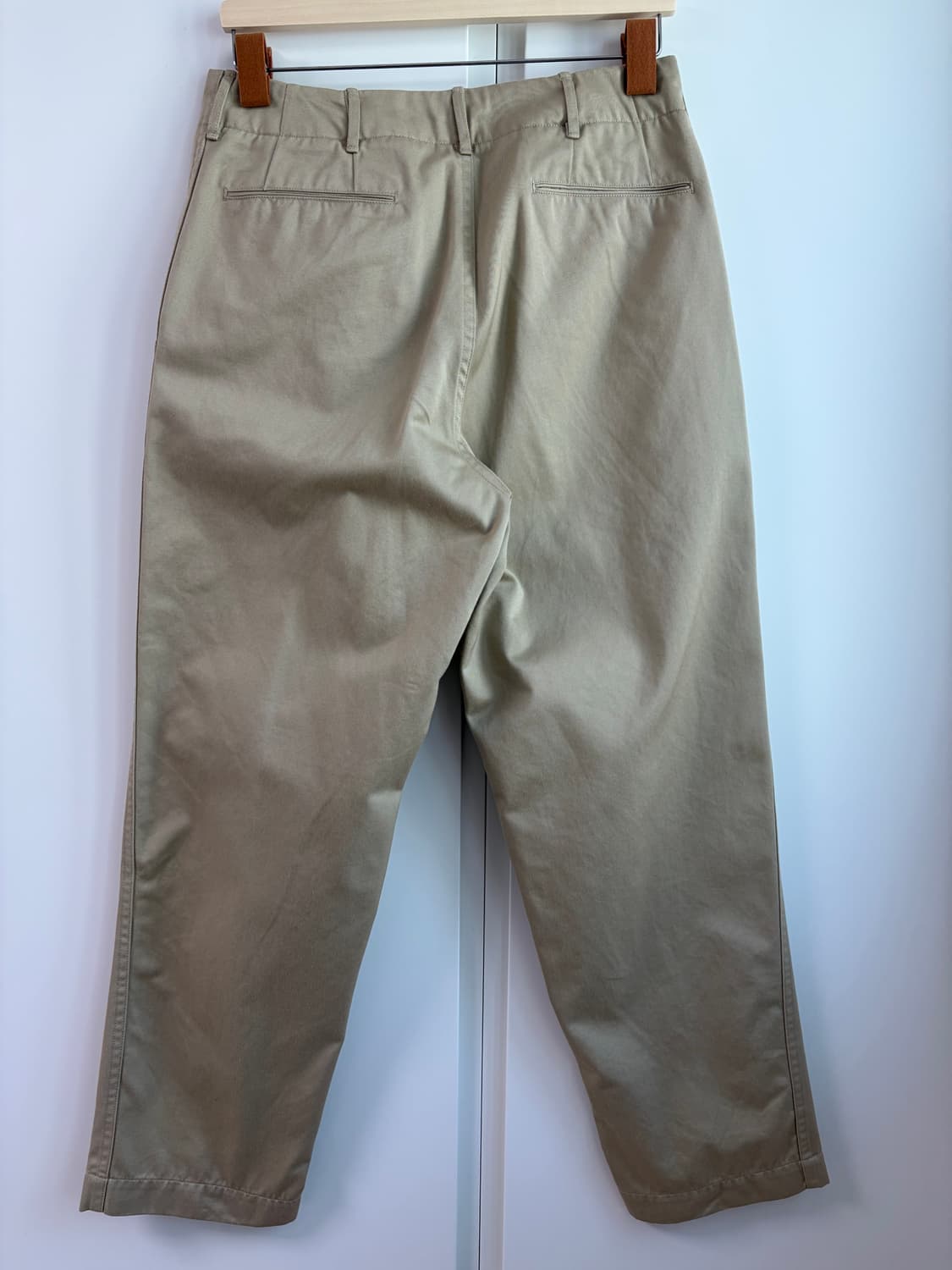 나나미카 와이드 치노 팬츠 카키 30사이즈 상품이미지3