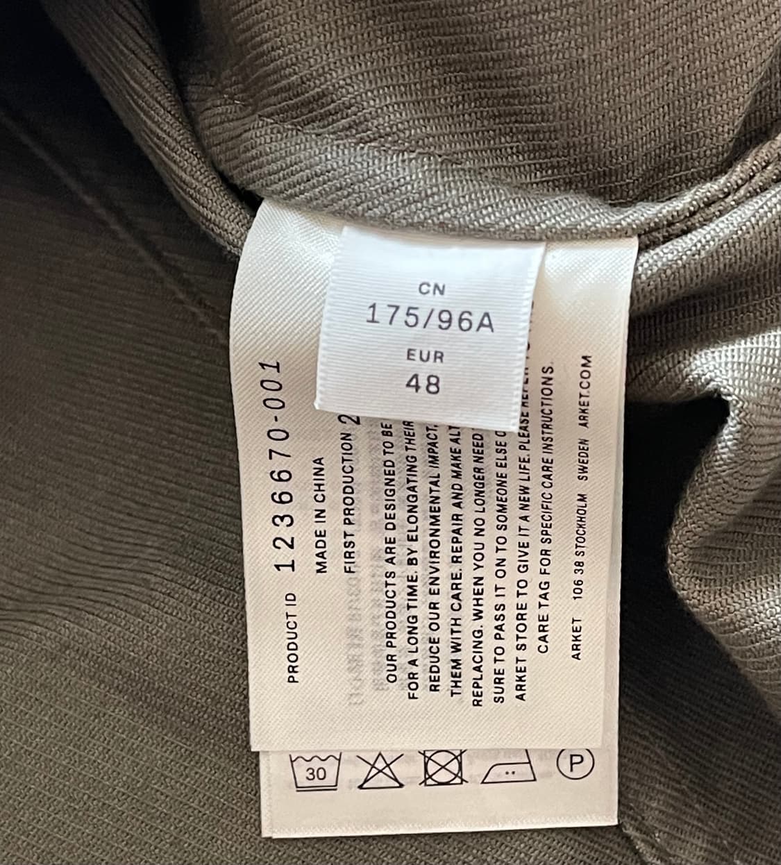 아르켓 다크 토프 몰스킨 자켓 상품이미지10