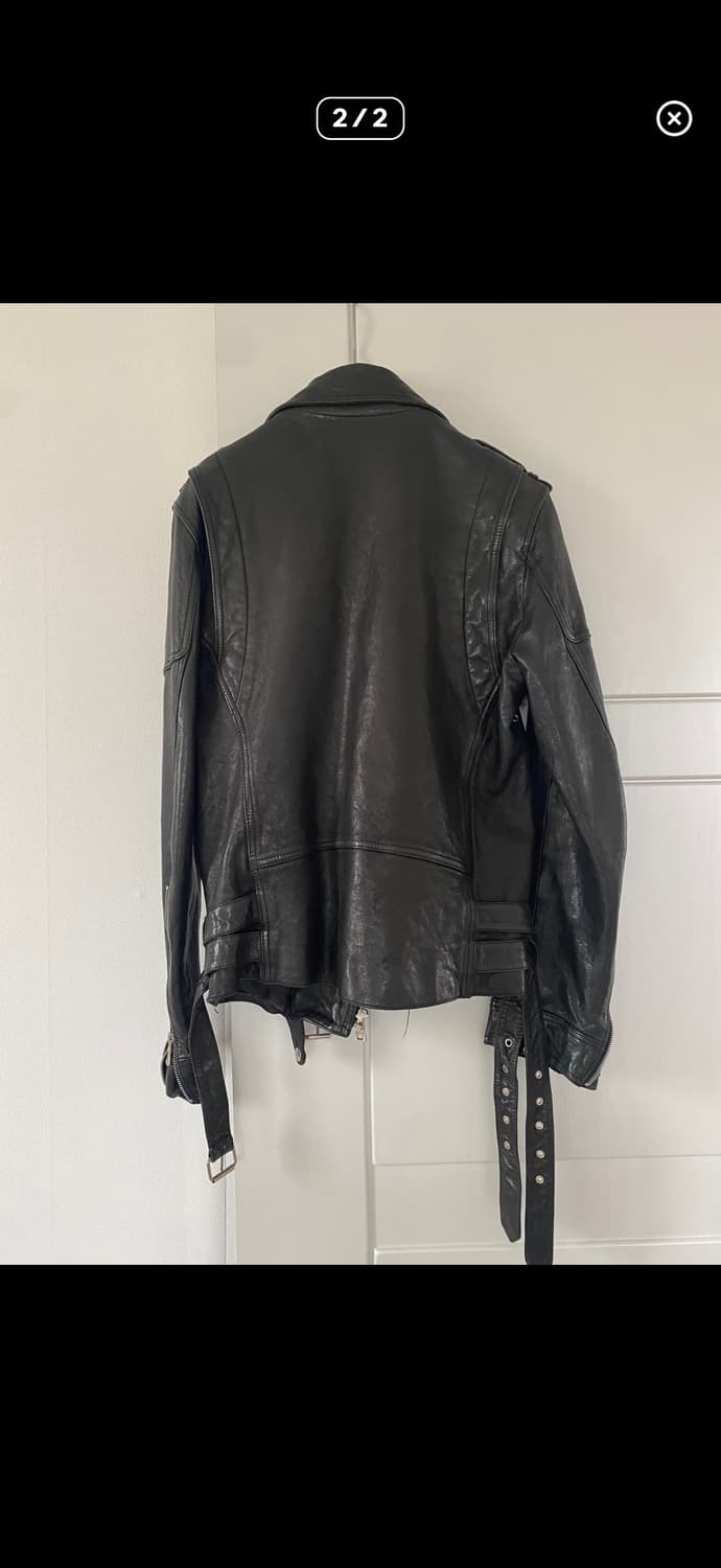 램스킨 레더자켓 상품이미지2