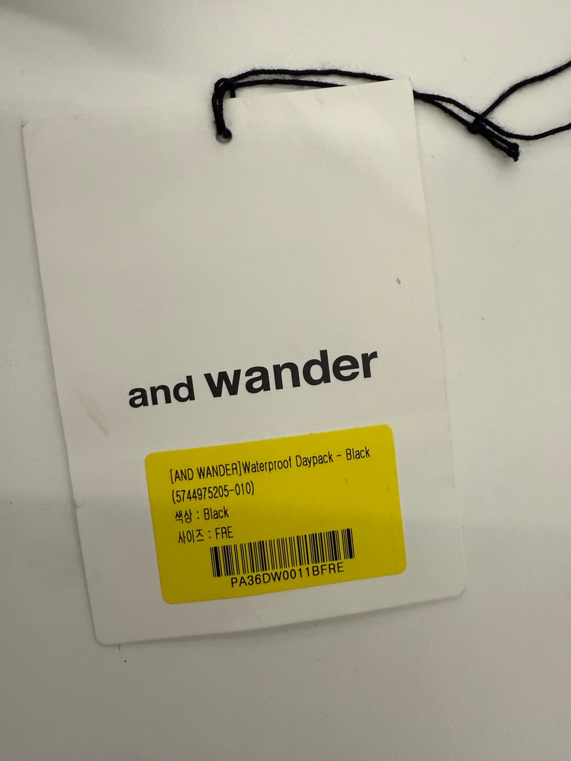 앤드원더 워터프루프 데이팩  상품이미지4