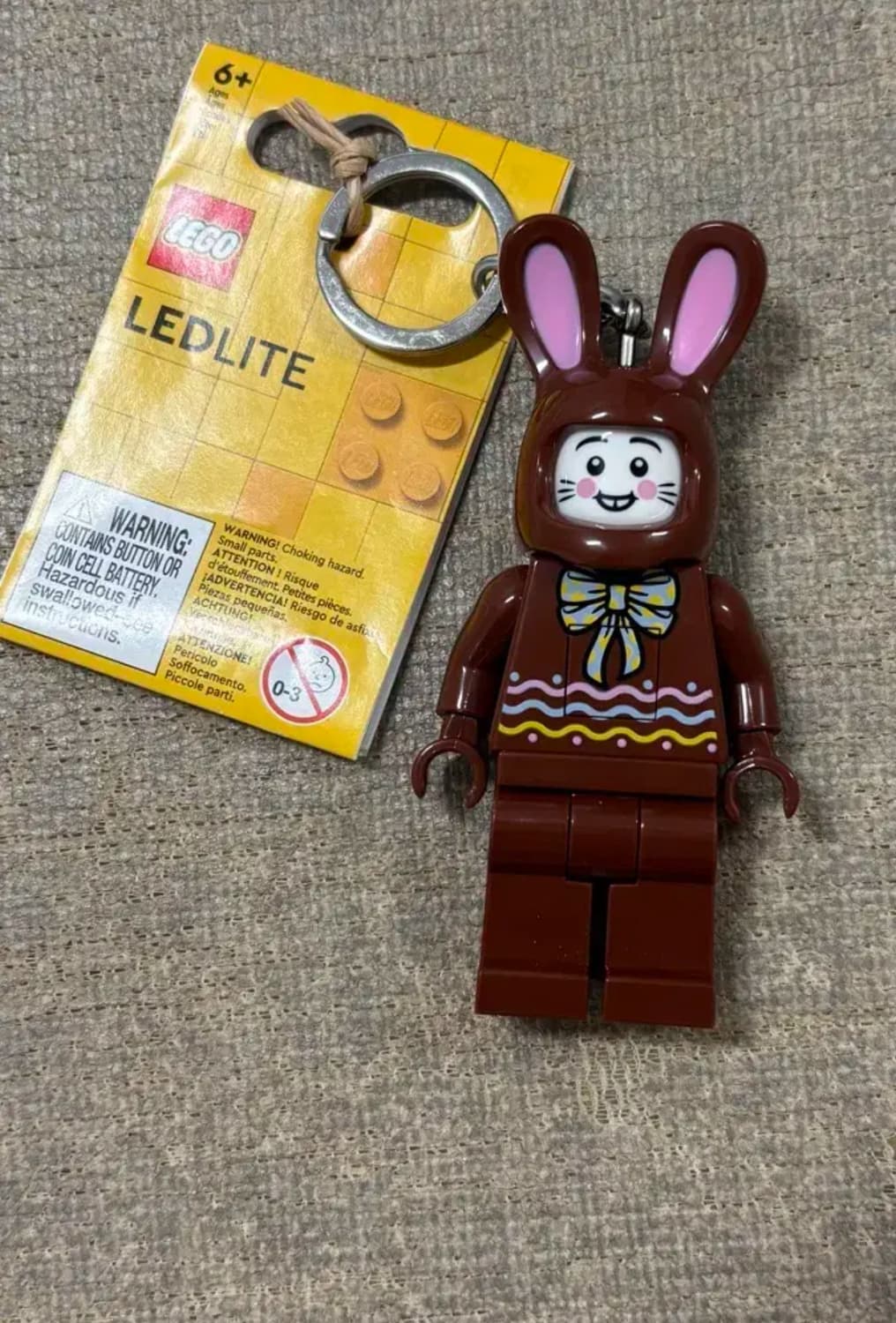 레고 초콜릿토끼 키링 새상품 상품이미지1