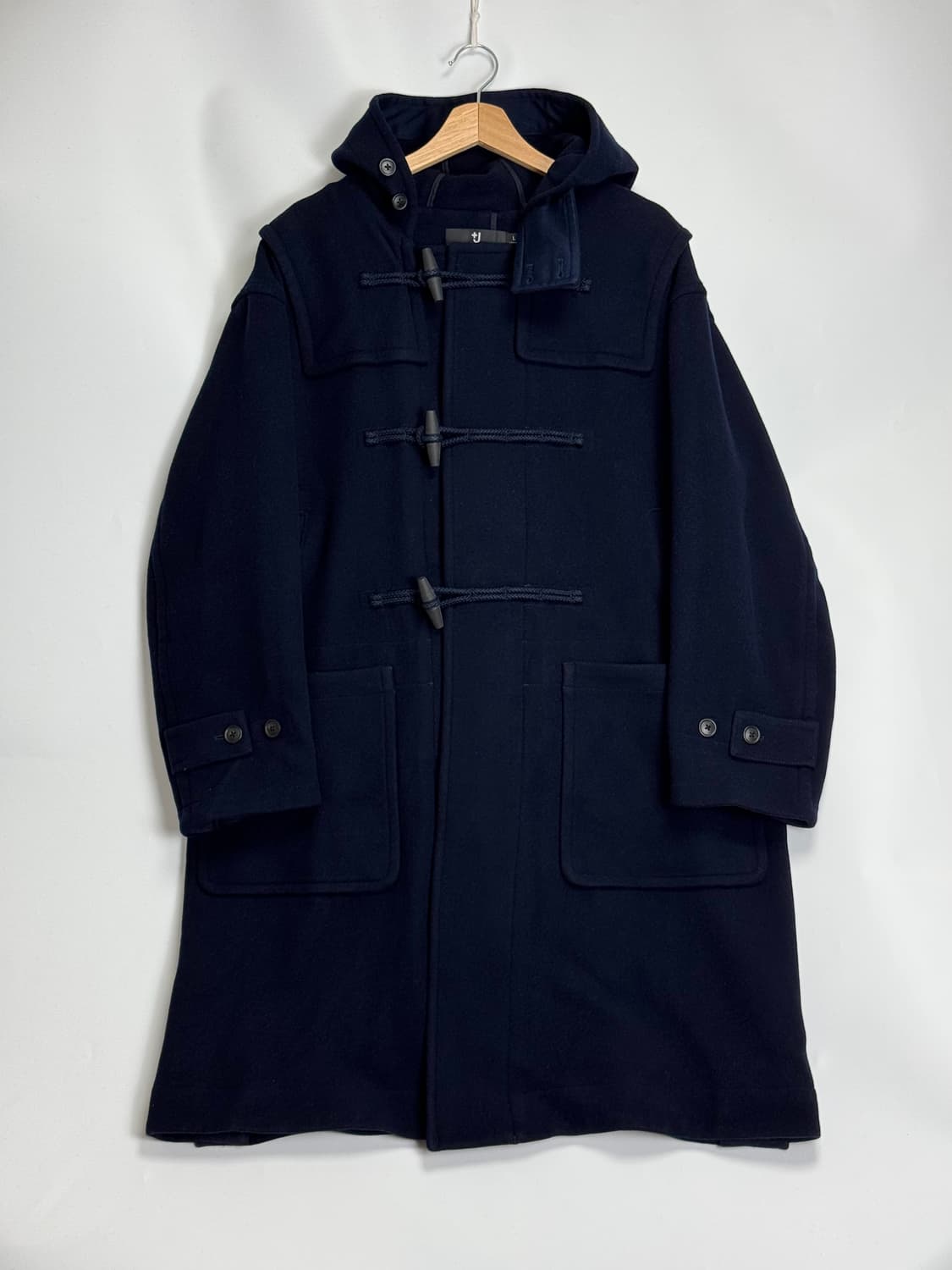 유니클로 X 질샌더 더플코트 L 사이즈 네이비  +J 상품이미지1