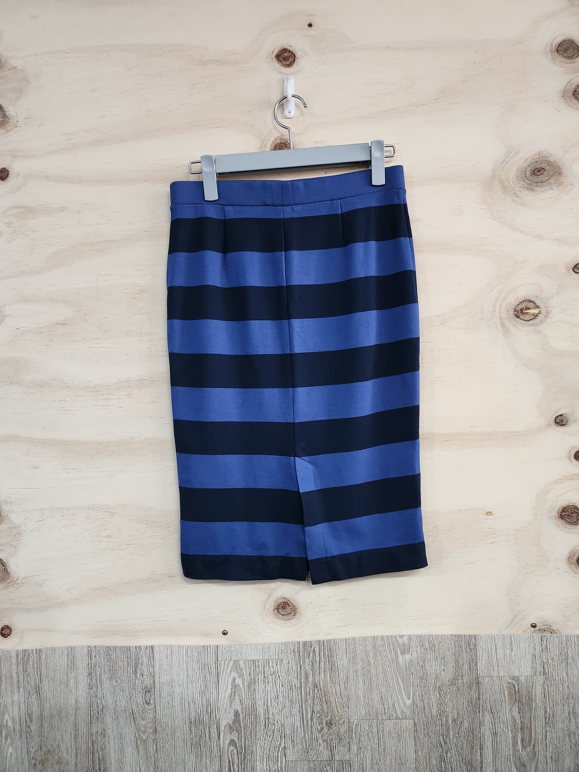 1170) 유니클로 스트라이프 미디 밴딩 스커트 상품이미지2