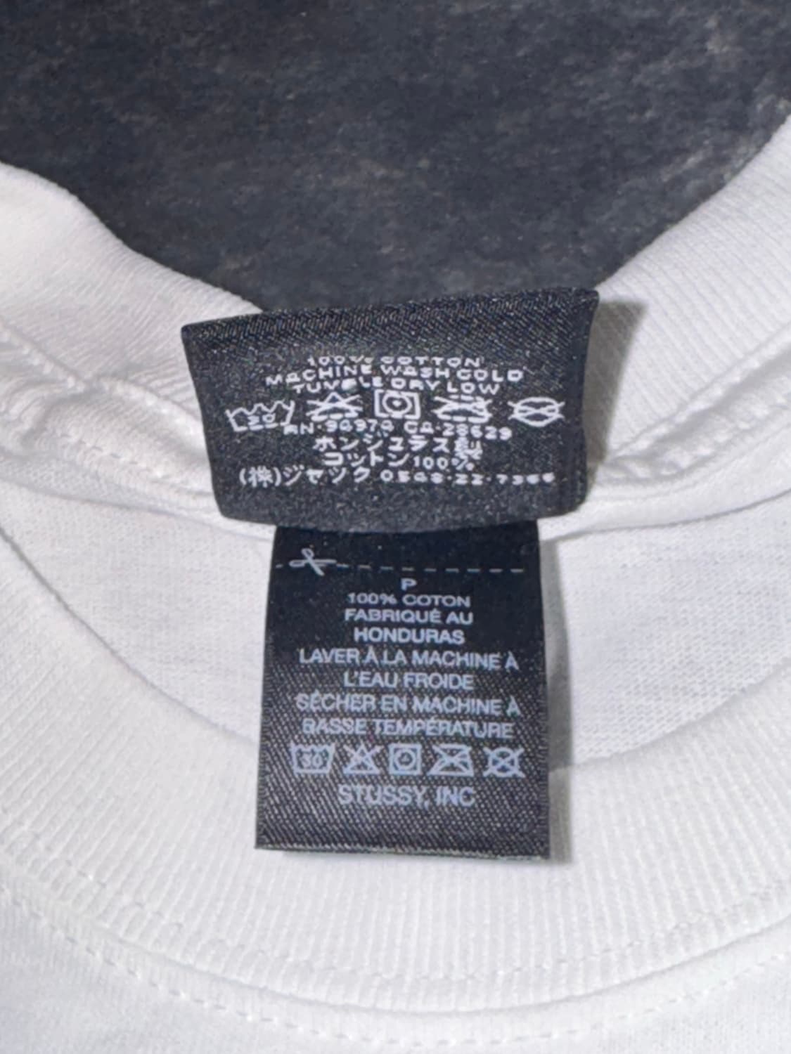 스투시 로고 티셔츠 S 상품이미지4