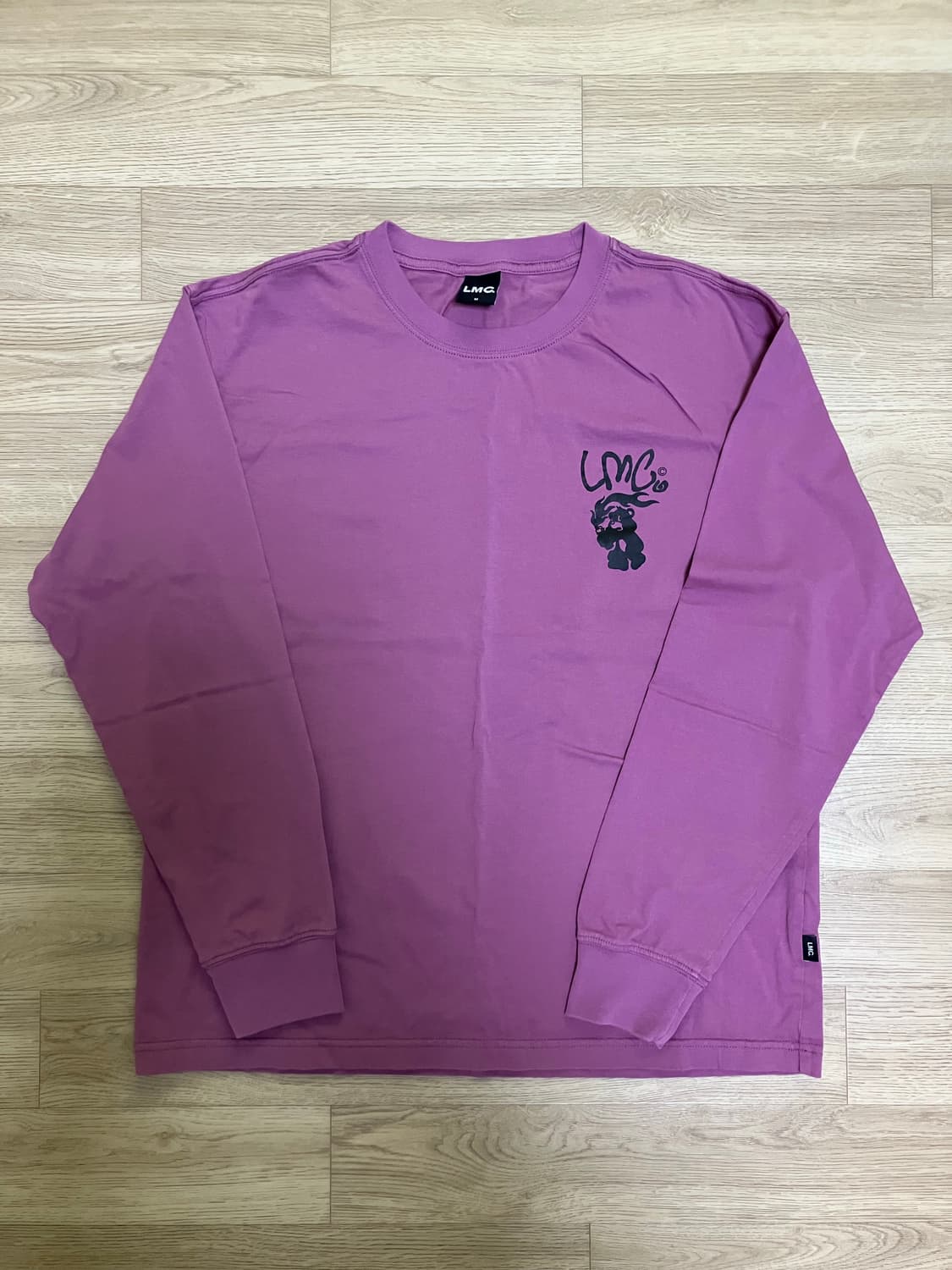 [M] FLAME BEAR LONG SLV TEE 상품이미지1