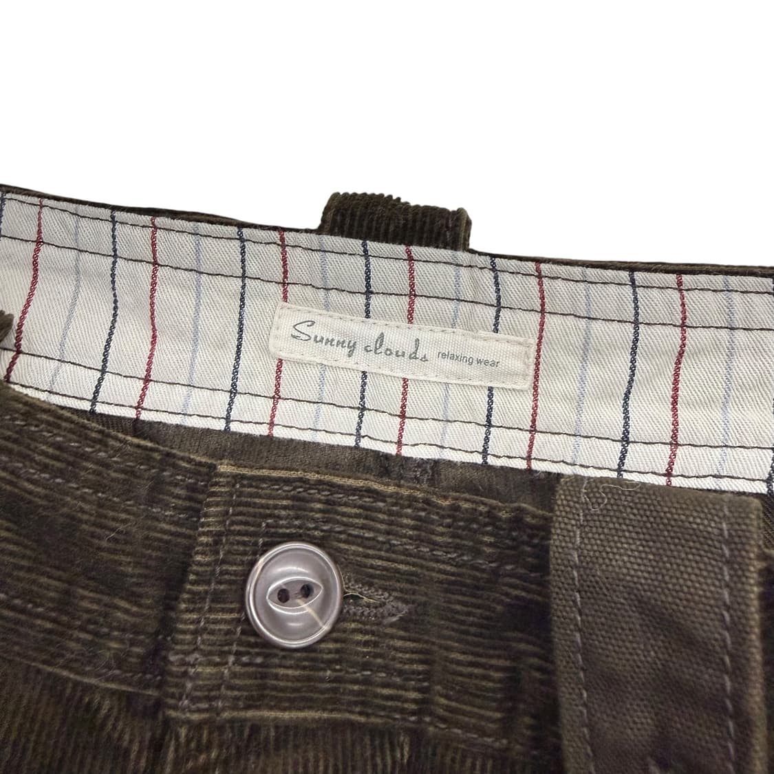 JPN sunny cloud 코듀로이 카고 9부팬츠 상품이미지7