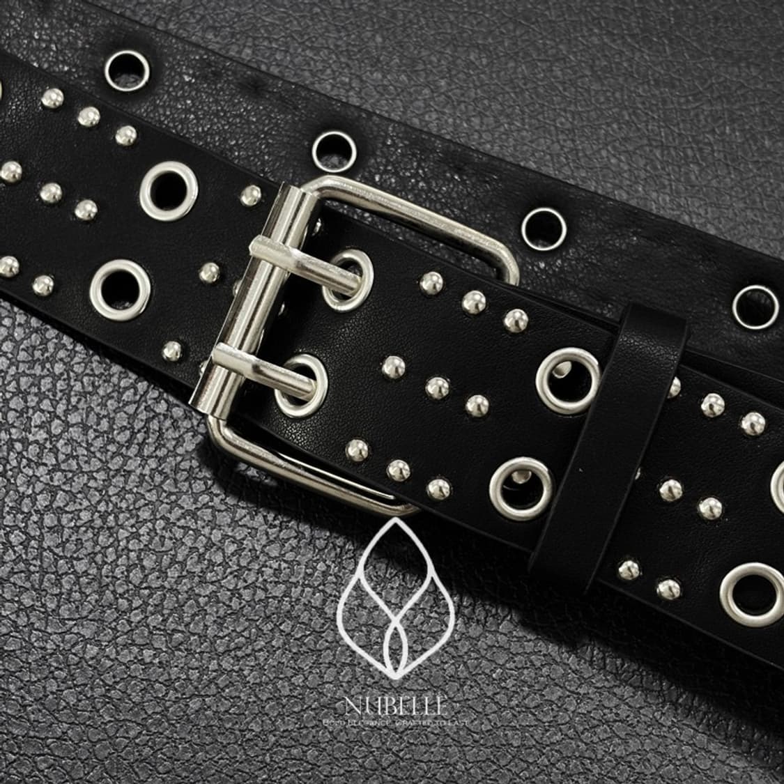 🌗 Eyelet stud belt / 아일렛 스터드 웨스턴 벨트 상품이미지4