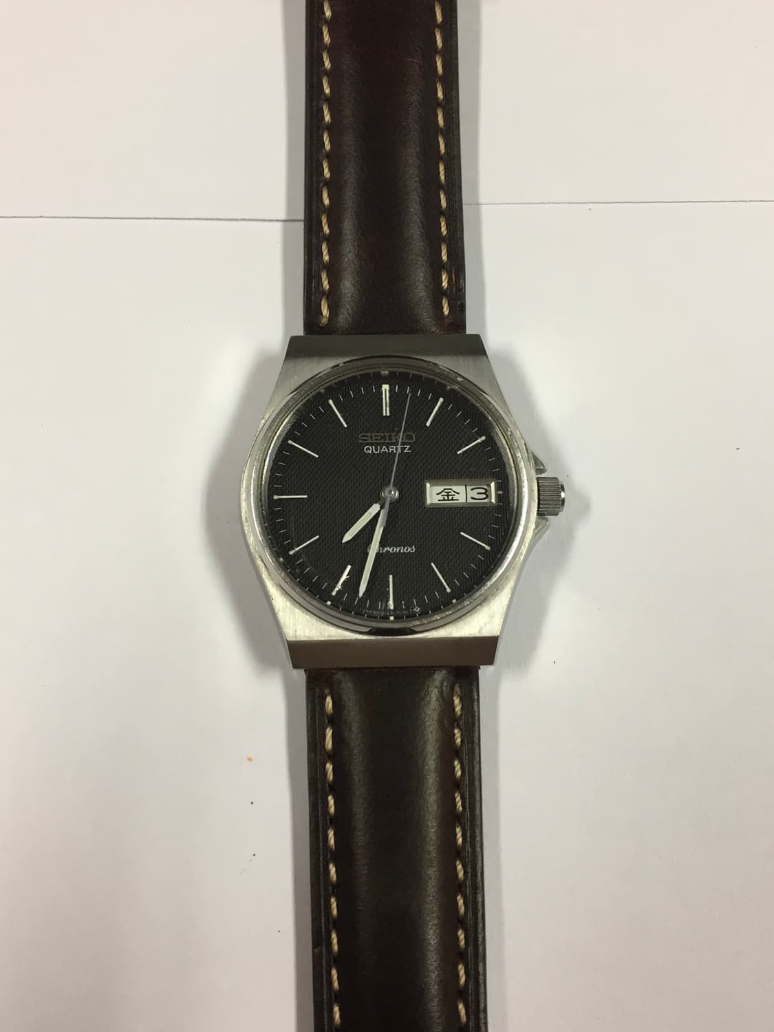 80s seiko chronos quatz day-date 상품이미지6