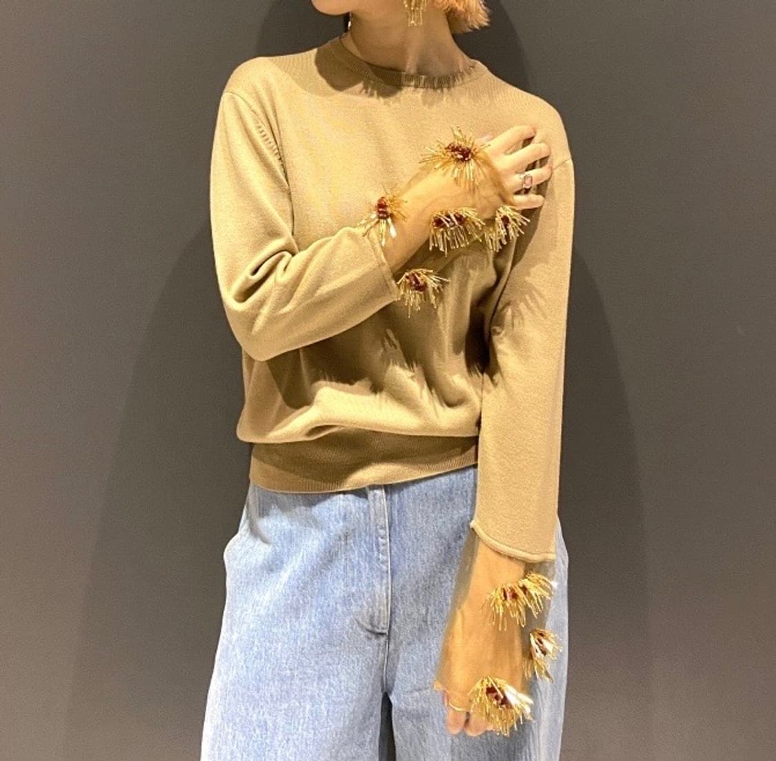 비즈 니트 상품이미지2