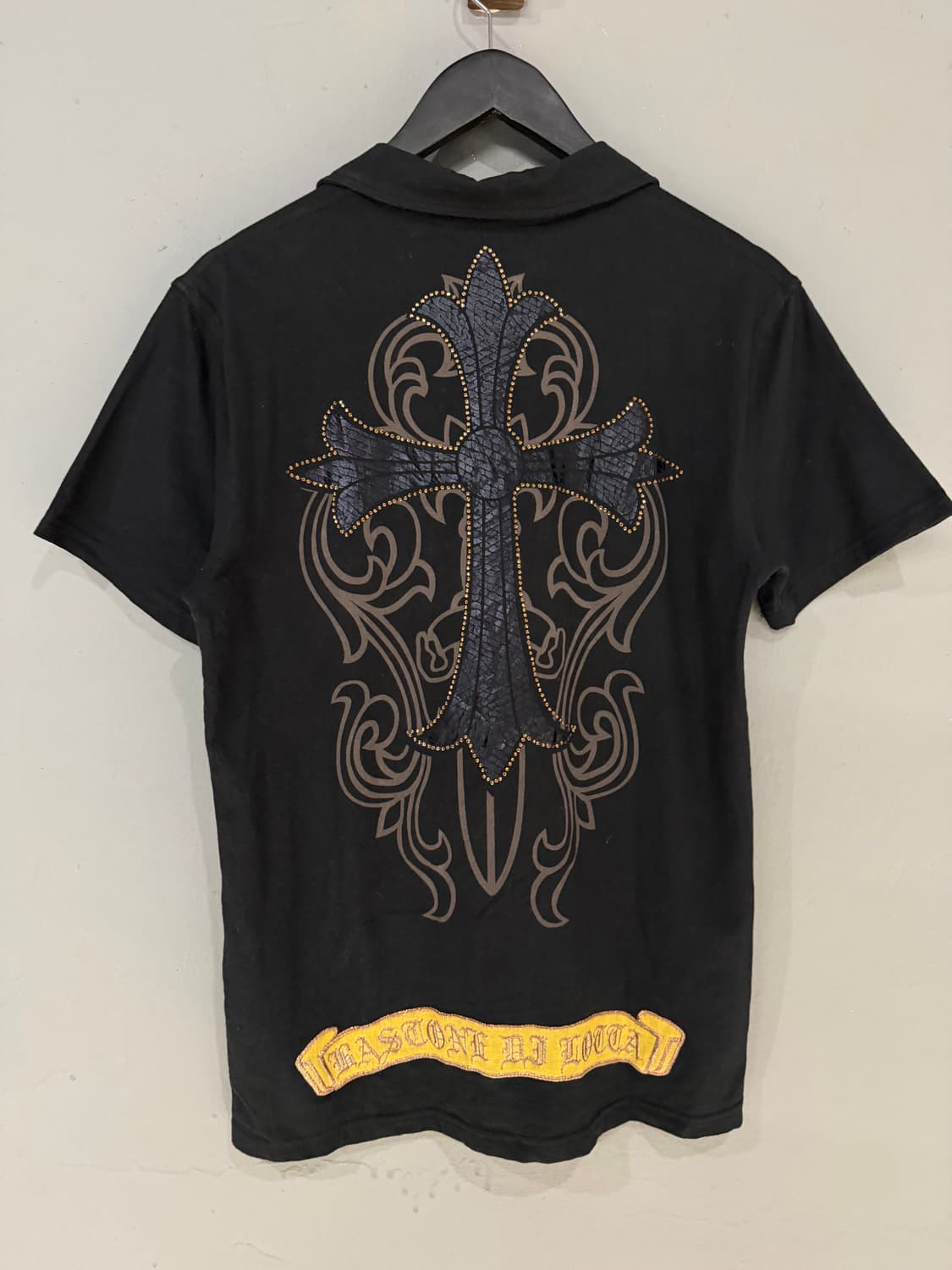 back python cross point collar t-shirt 상품이미지7