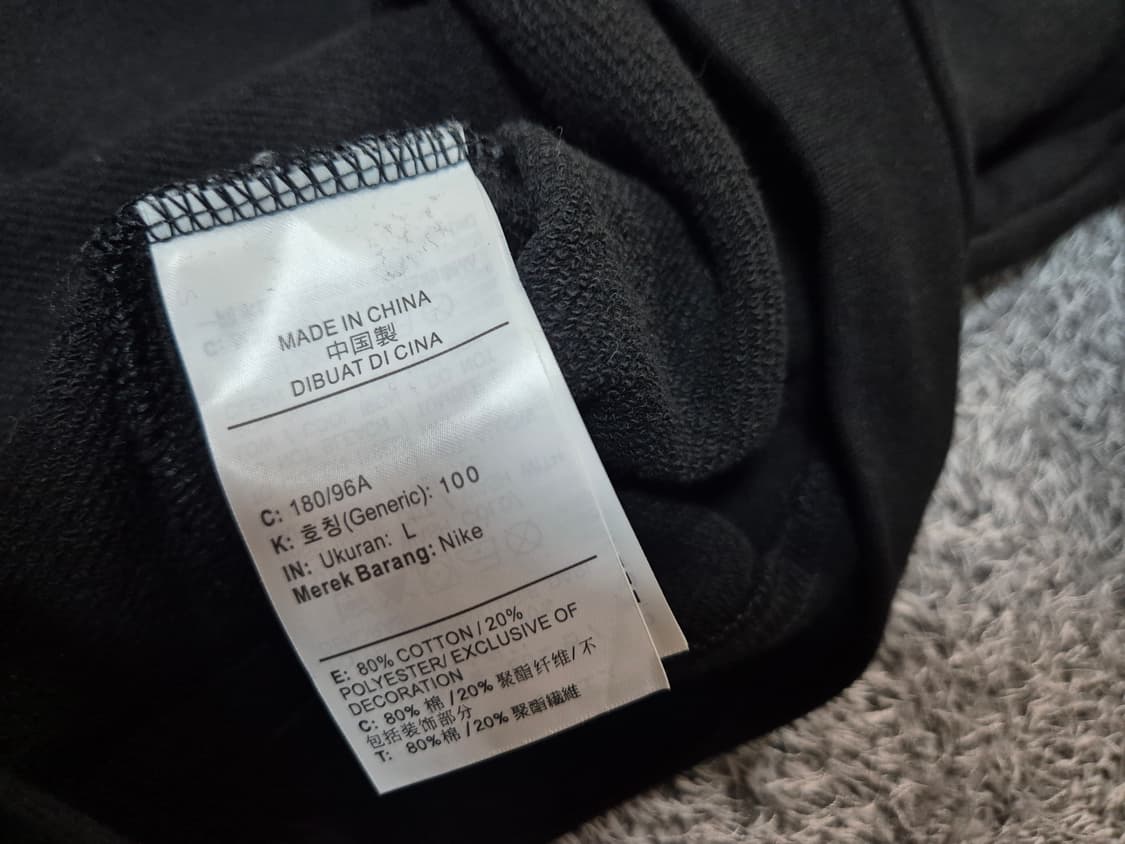 [새상품]나이키 남성 더블스우시 스웨트 맨투맨 L 상품이미지6