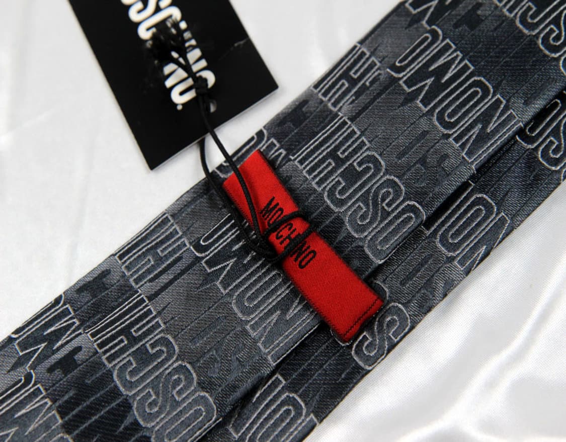 모스키노 8.3cm 미사용 남자 명품 넥타이 상품이미지3