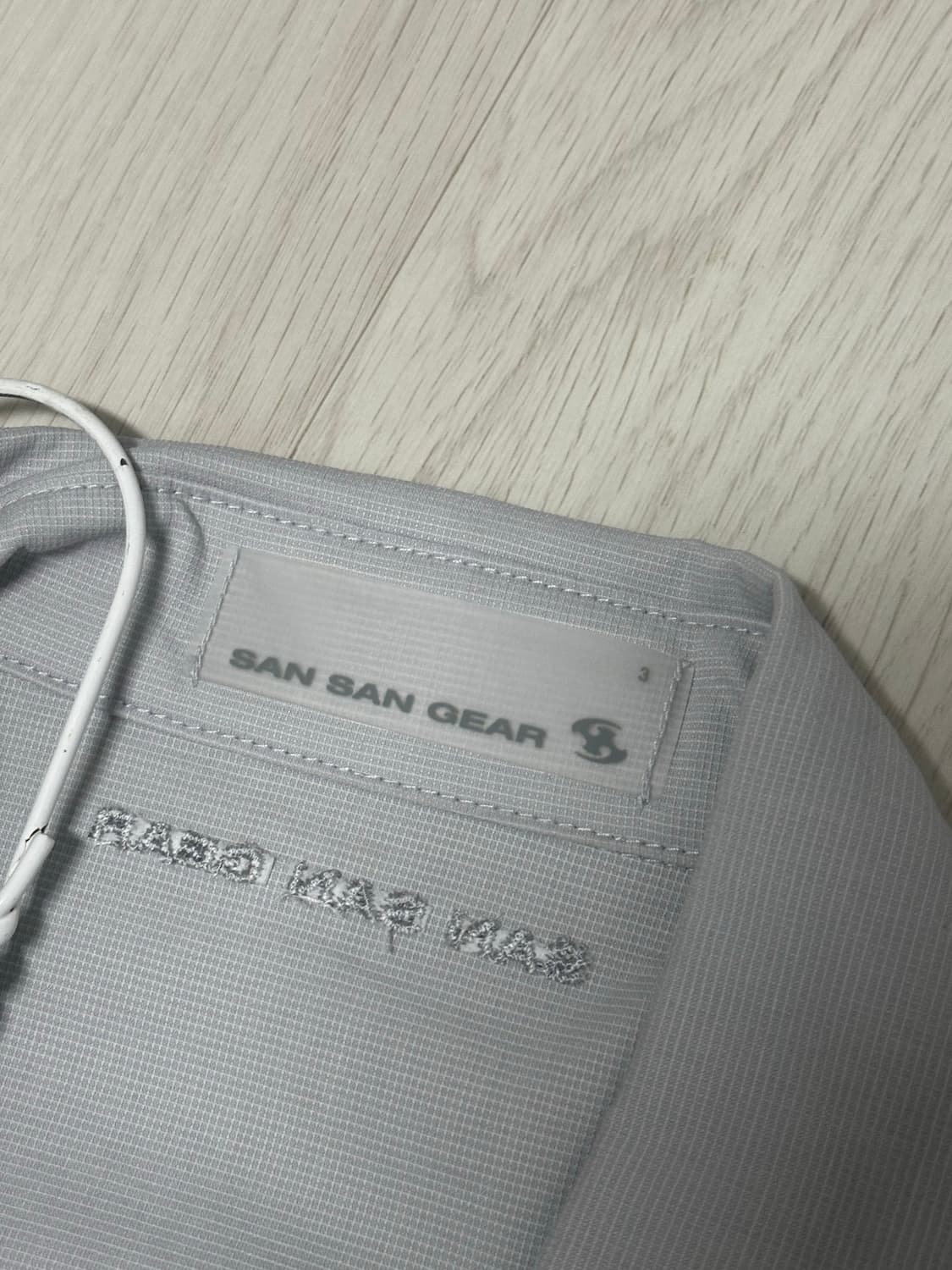 산산기어 비셔널 포켓 셔츠 그레이 3사이즈 상품이미지3