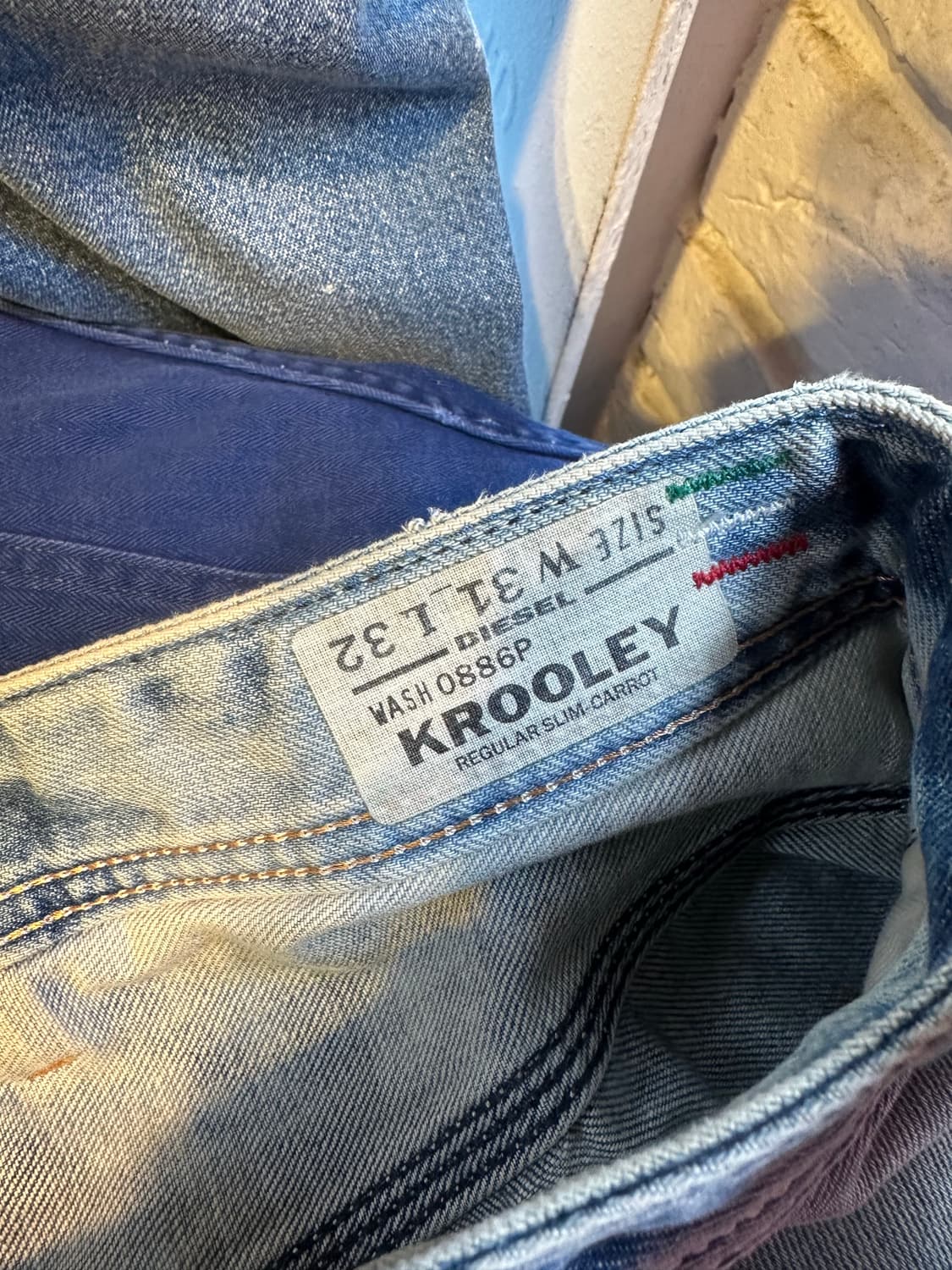 Old 디젤 크롤리 Krooley 데님 팬츠 31x32 상품이미지9