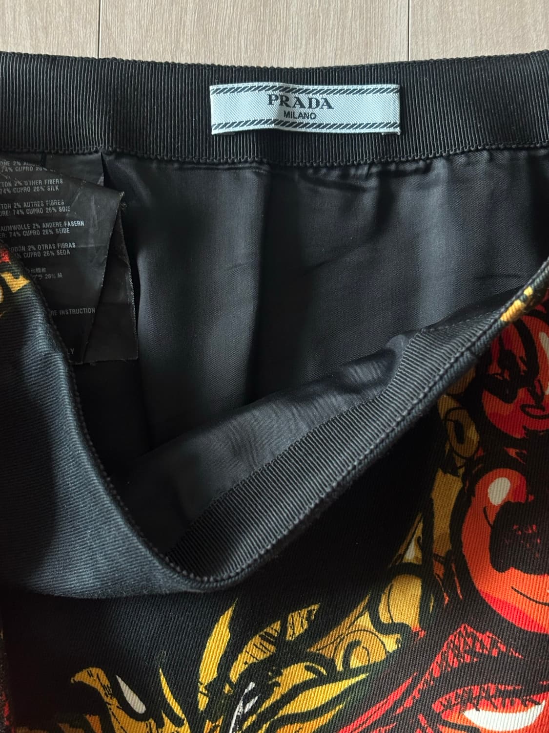 프라다 prada 아카이브 스커트 상품이미지3