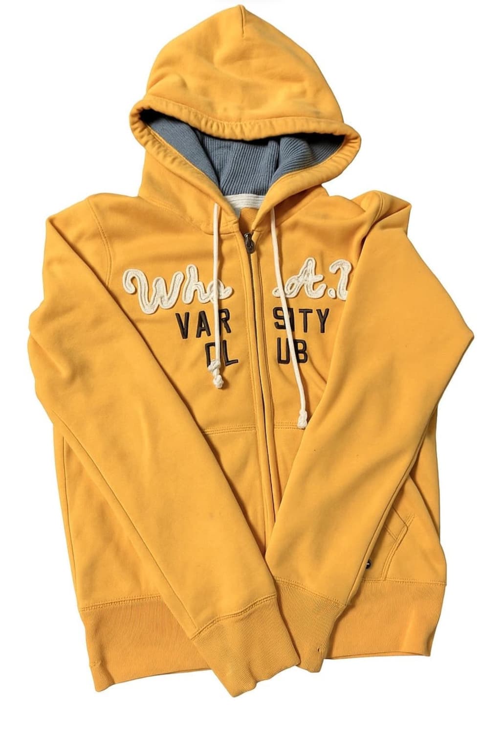 후아유 옐로우 후드집업 상품이미지2