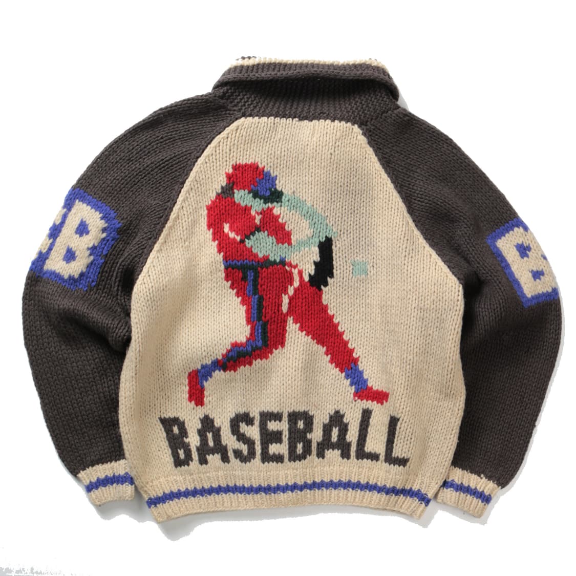 vintage baseball 헤비울 코위찬 스웨터   상품이미지6