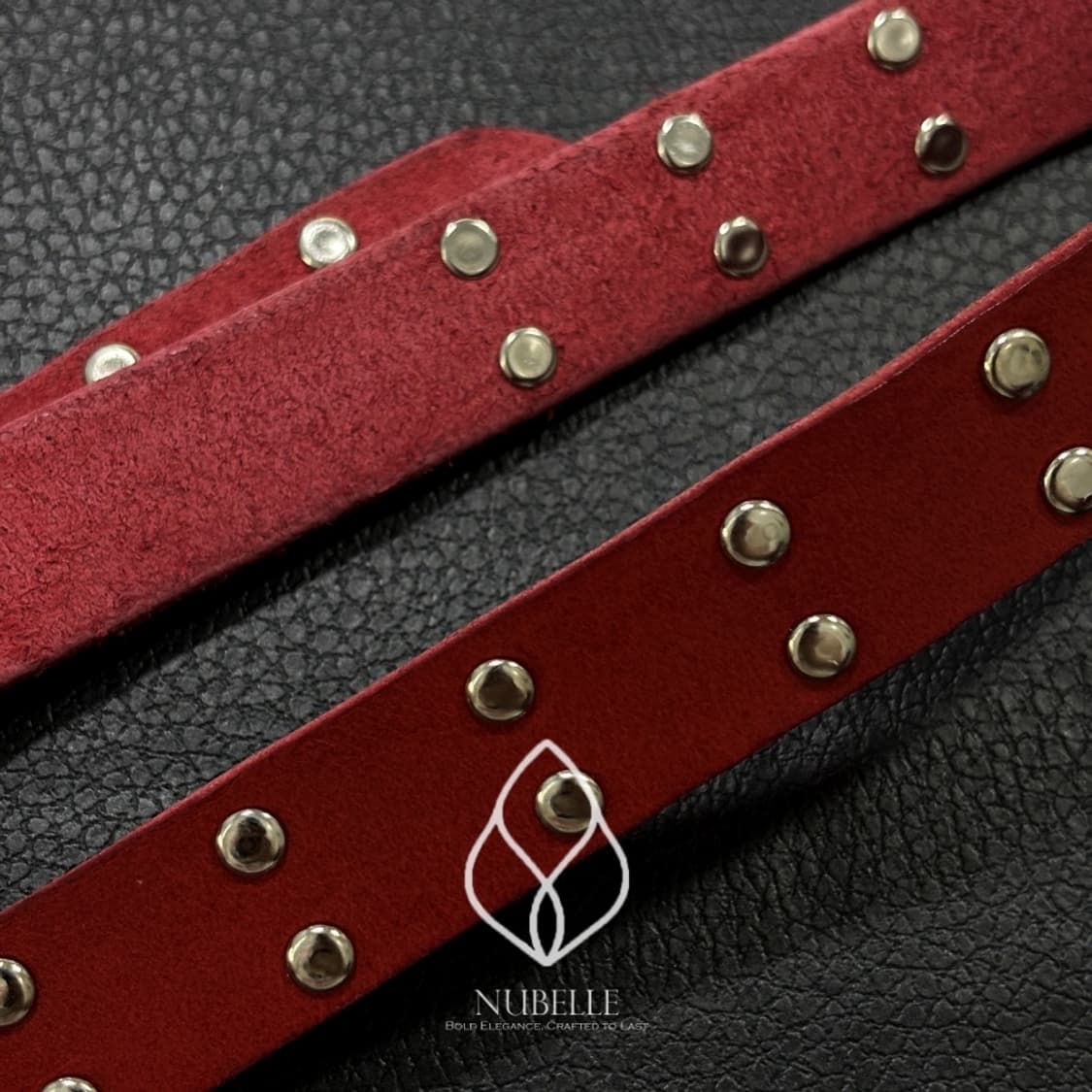 🌗 Vegetable stud belt / 스터드 소가죽 웨스턴 벨트 상품이미지6