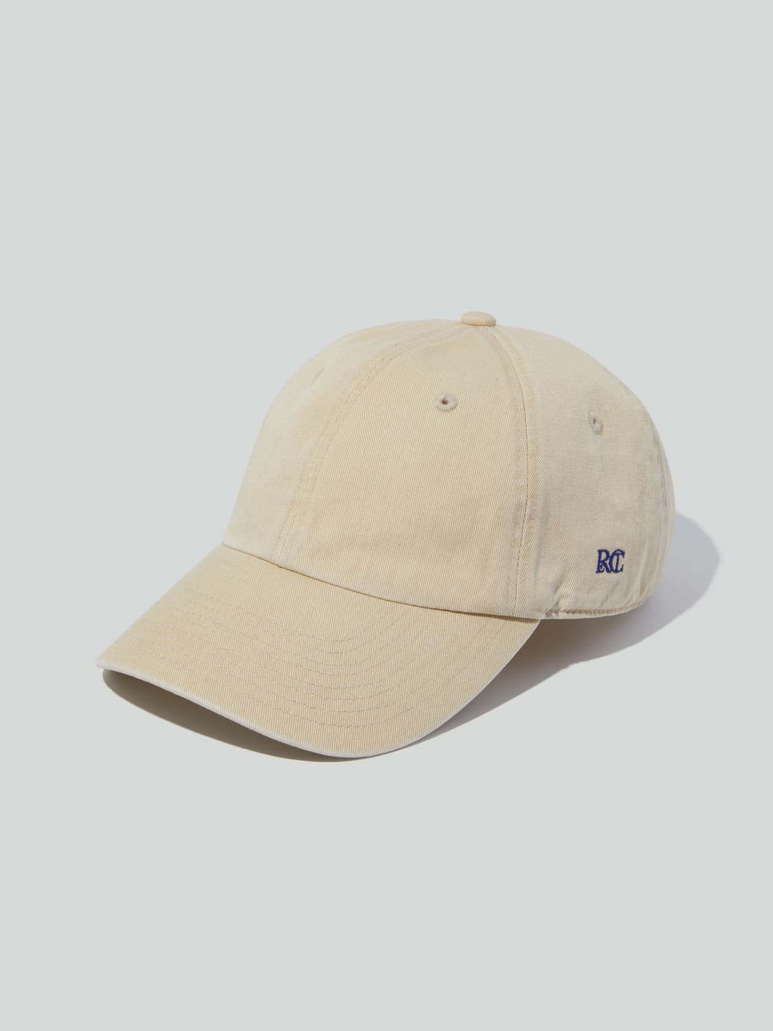 렉토 RC 로고 빈티지 워싱 볼캡 버터 베이지 상품이미지2