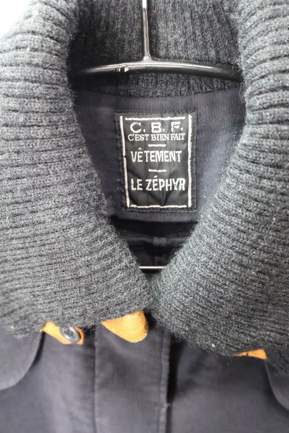 ZEPHYR 네이비 코트 상품이미지5