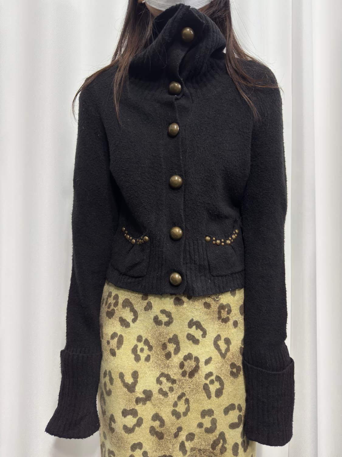 stud detail cardigan 상품이미지1