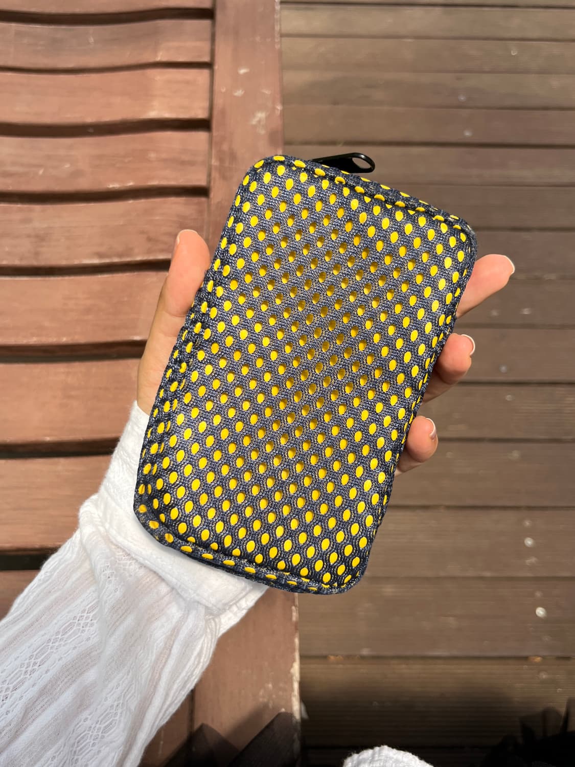 Porter x Essential Design 포터 메쉬 파우치 지갑 상품이미지8
