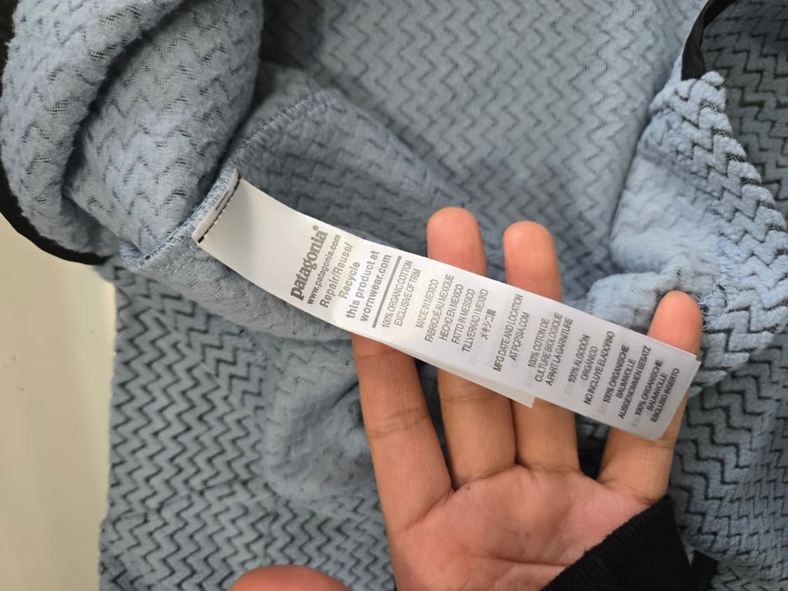 파타고니아 에어 집넥 M사이즈 새것 상품이미지5