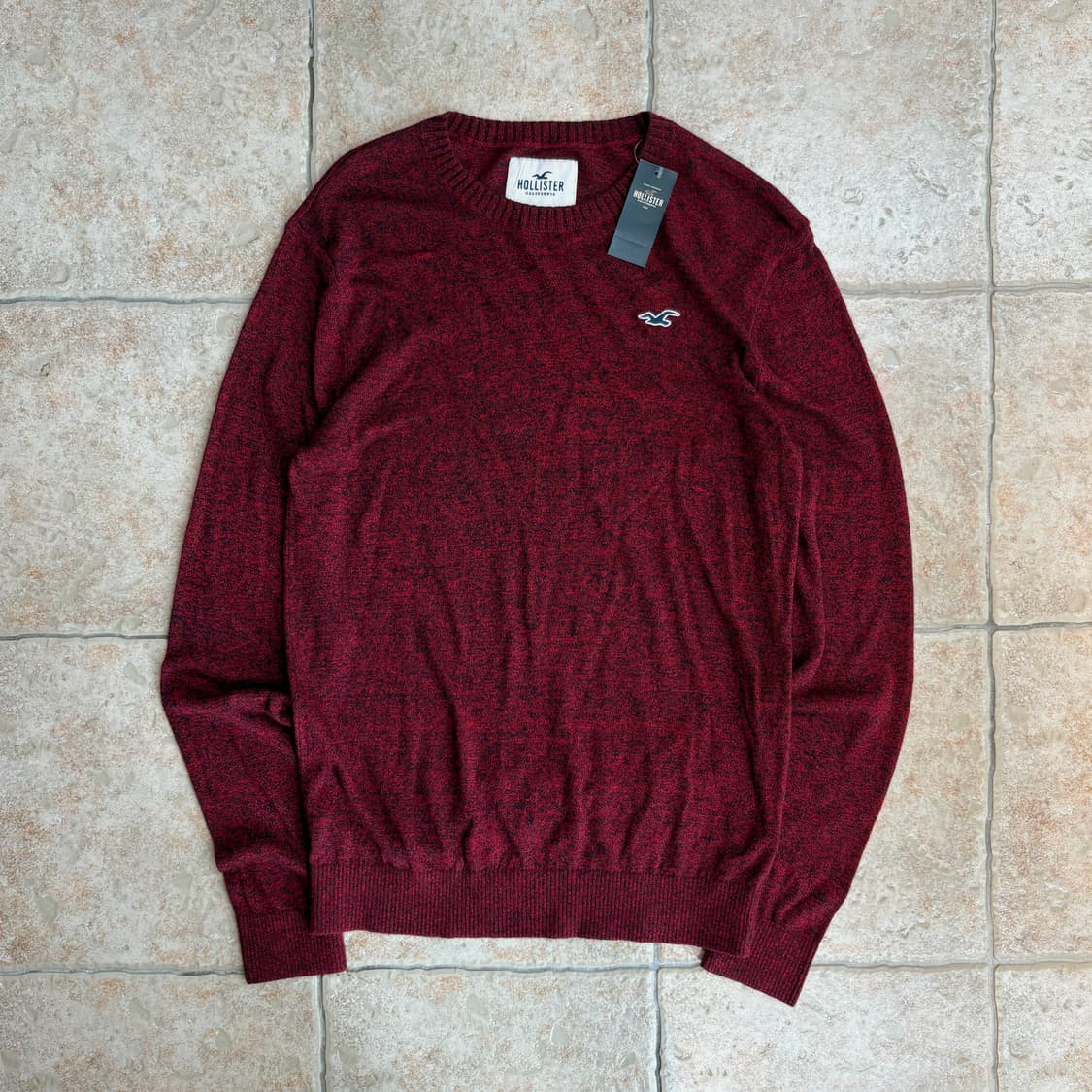 [dead-stock / M] HOLLISTER wine knit 상품이미지1