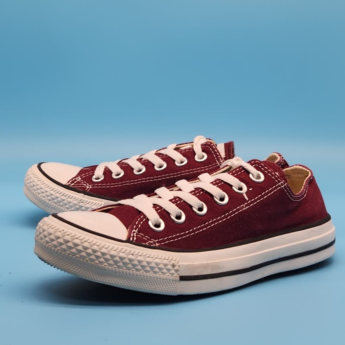 oo 컨버스 올스타 OX 마룬 스니커즈 240 상품이미지1