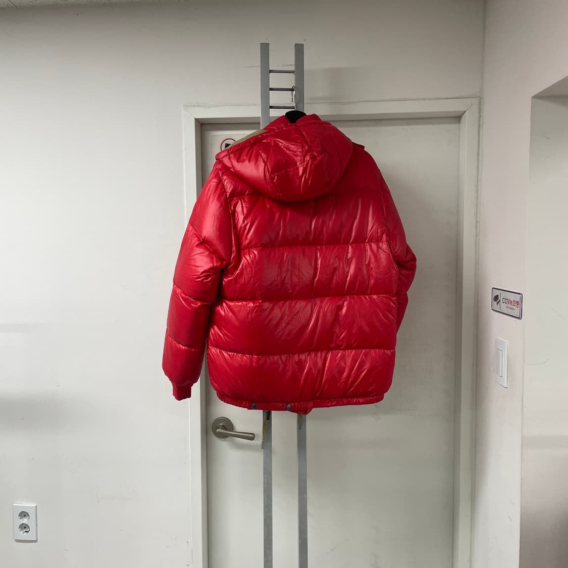 폴로 랄프로렌 레드 패딩 M 상품이미지7