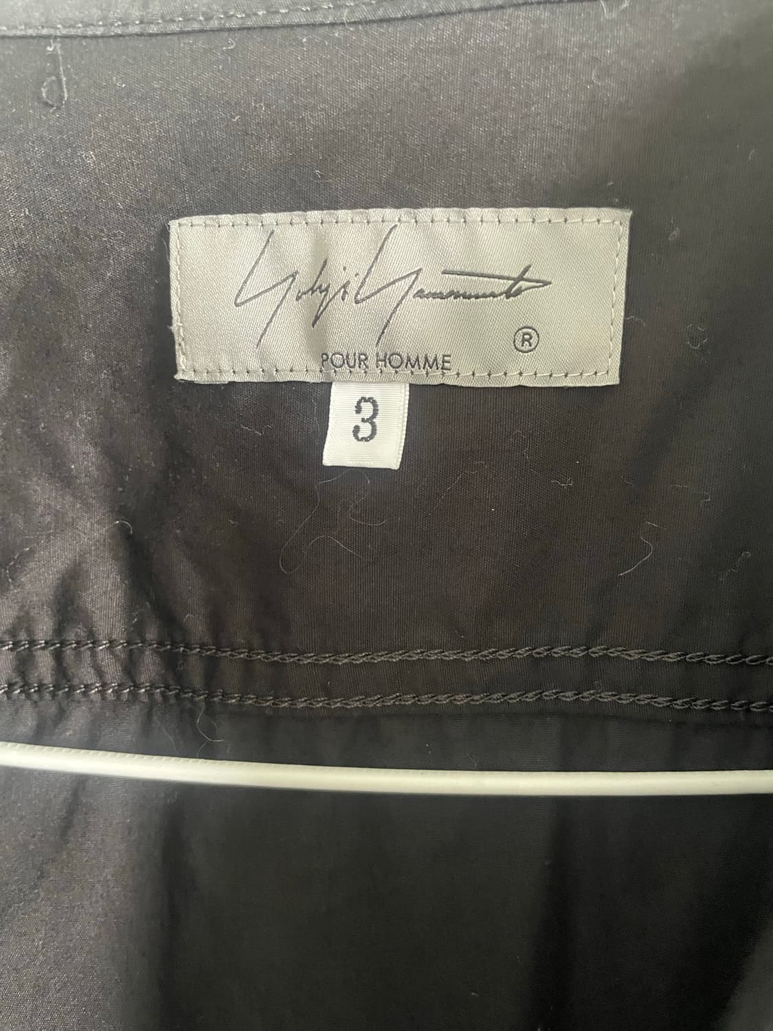 요지야마모토 셔츠형 점퍼 상품이미지2