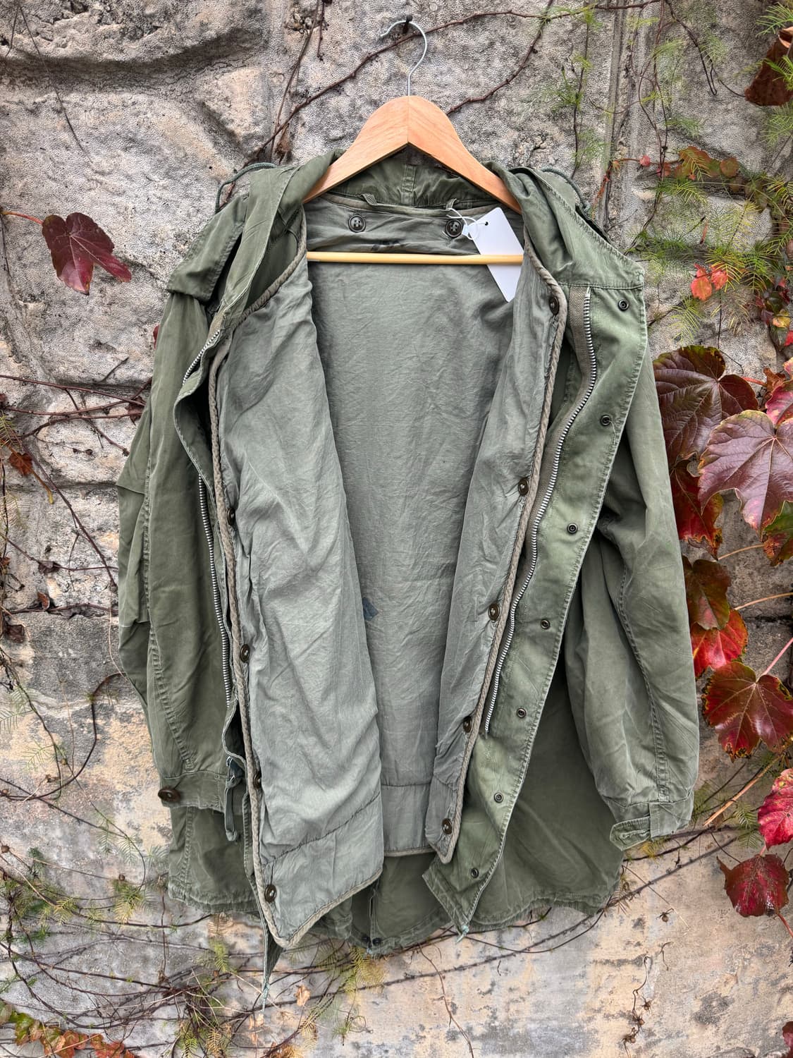 미군 오리지널 m51 피시테일 파카 2세대 포플린 m 배정남 개파카 상품이미지4