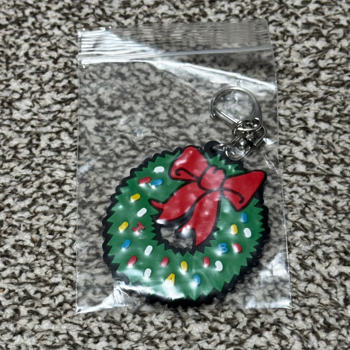 아이앱 크리스마스 리스 키링 상품이미지3