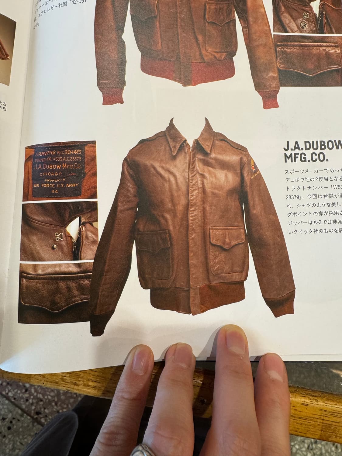 40s USAAF A-2 Flight Jacket (38) 상품이미지8