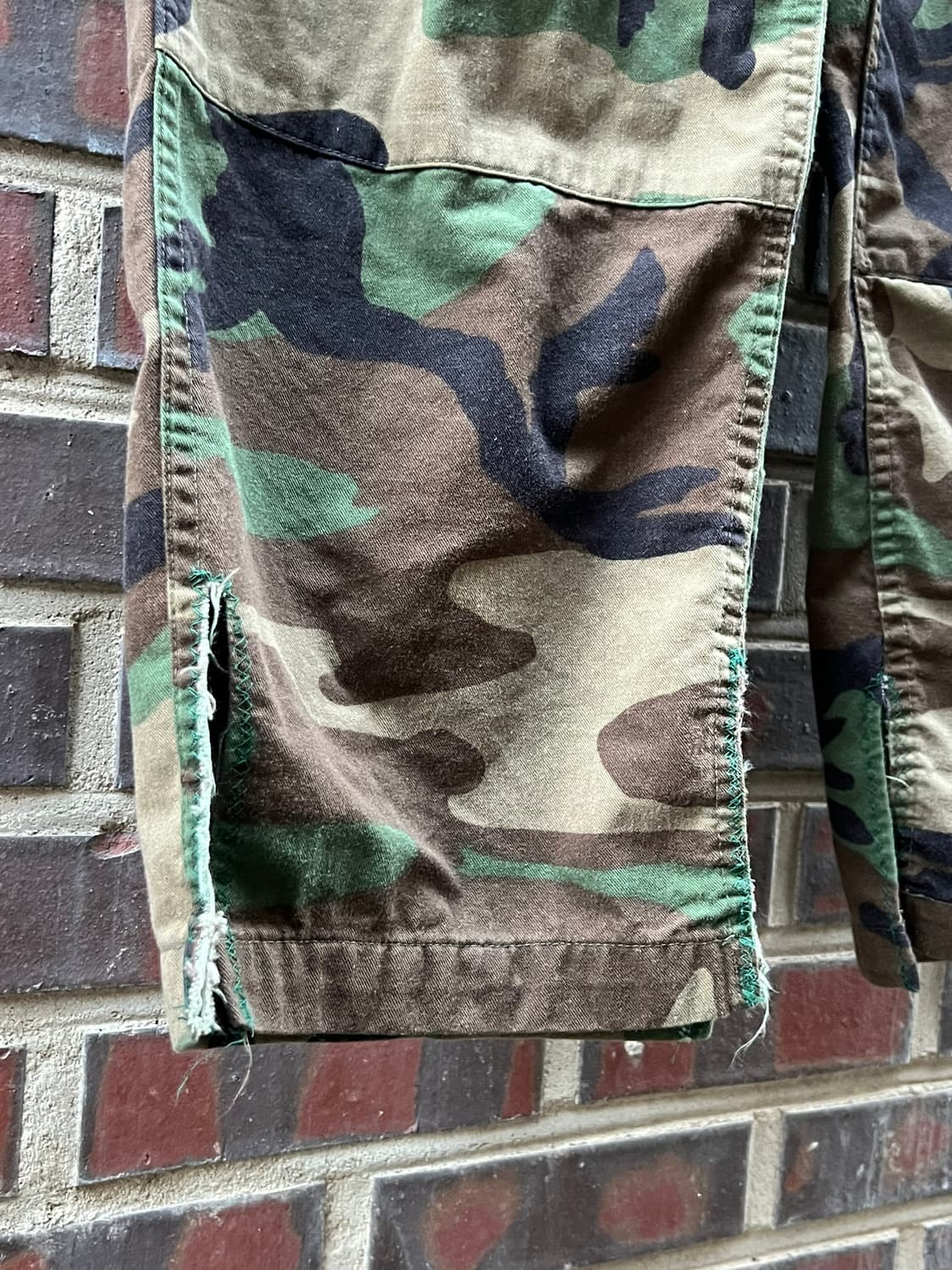 [34] 미군 BDU 우드랜드 카모 카고팬츠 빈티지 밀리터리 미군 바지 상품이미지4