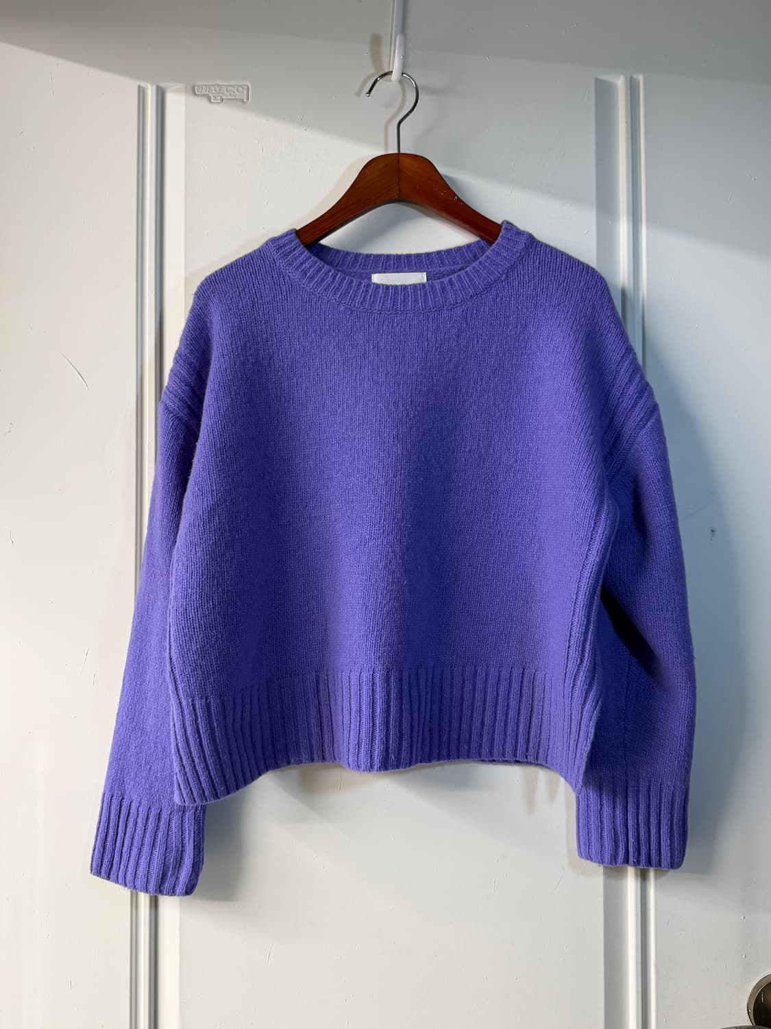 일본빈티지 라벤더 니트  상품이미지3