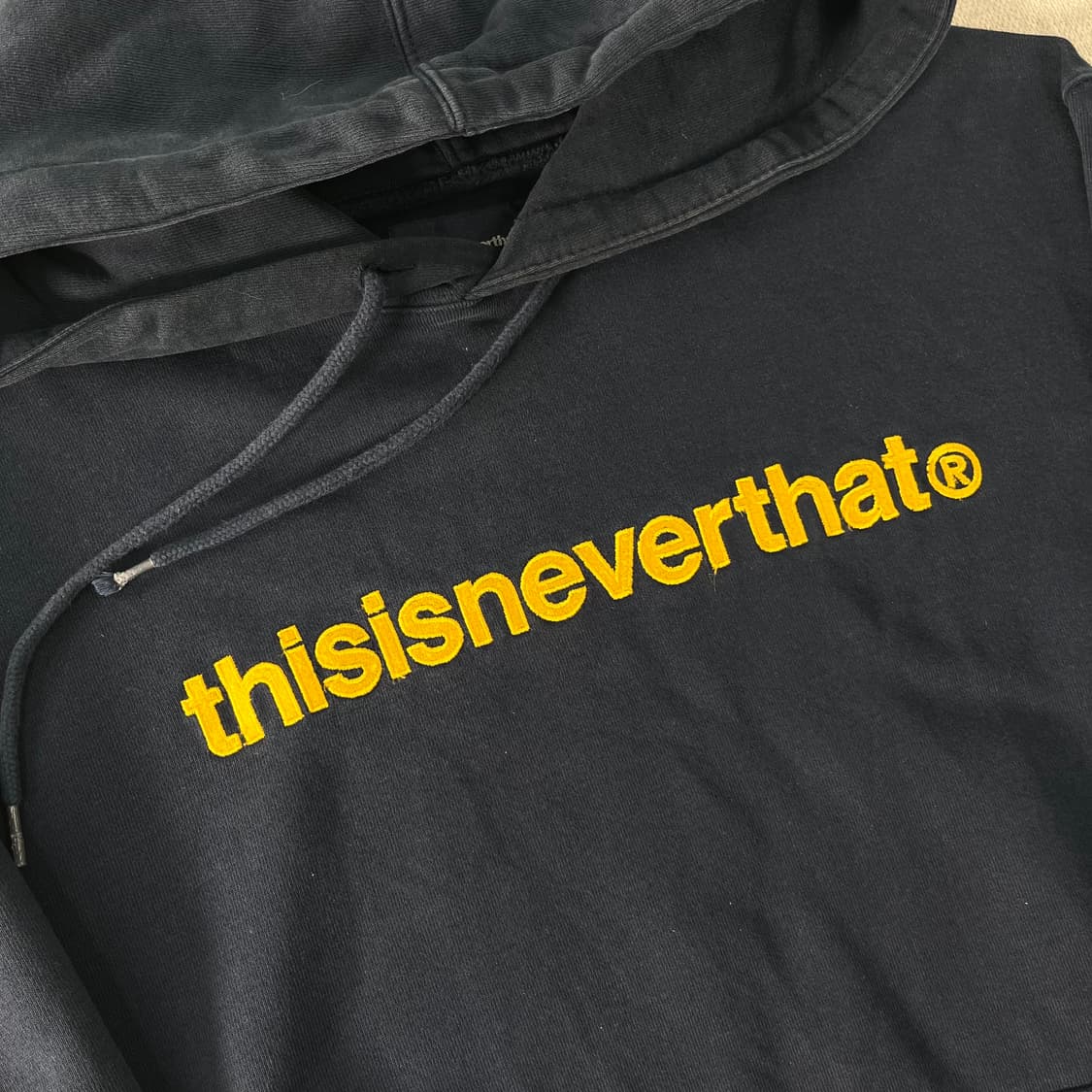 100 디스이즈네버댓 빅로고 후드티 상품이미지2