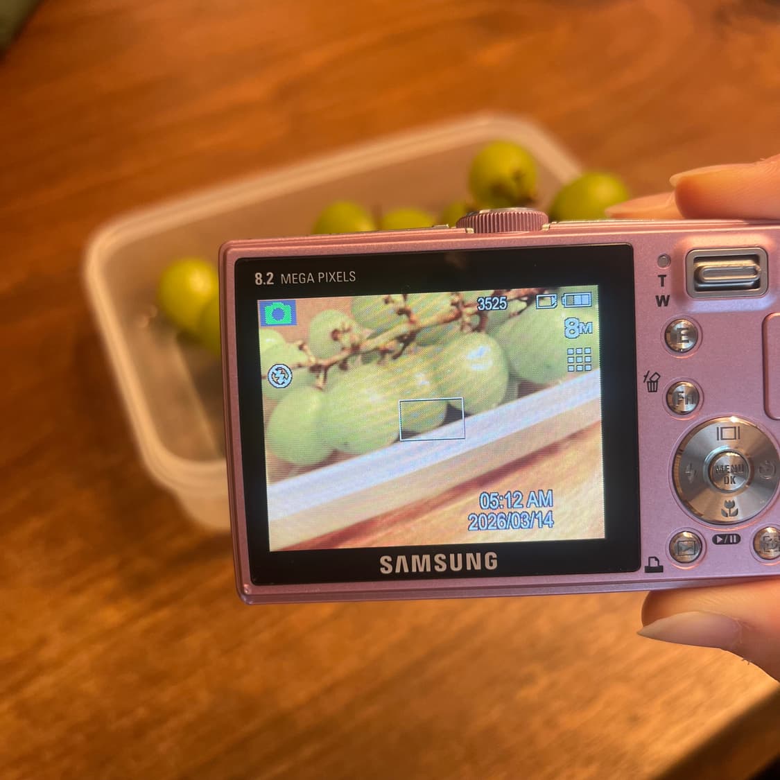 삼성 vluu l100 핑크 디카 상품이미지4