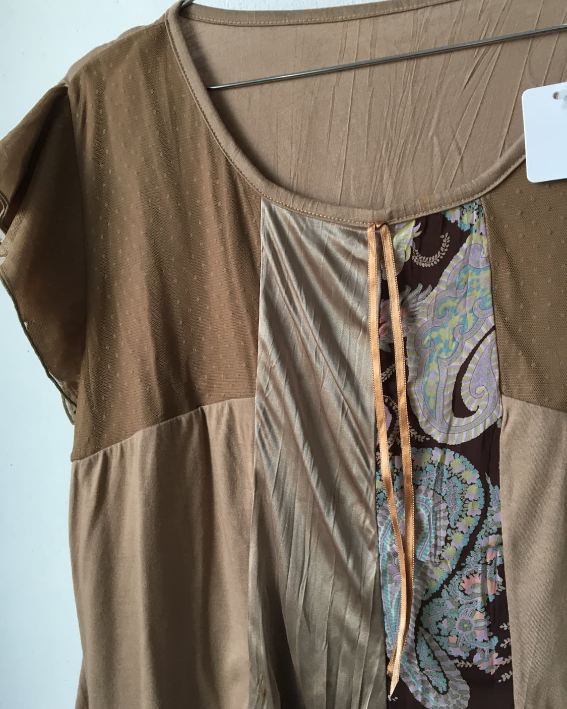 Ethnic patch point t shirt 상품이미지4