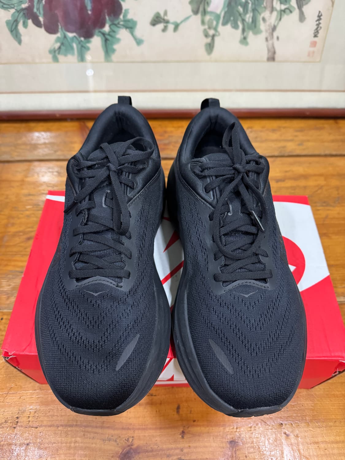 호카 본디8 블랙 와이드 275 깨끗해요. 상품이미지5