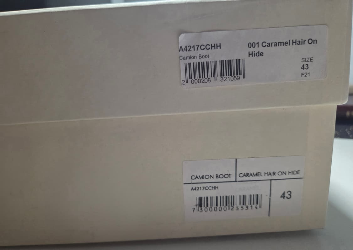 [정품] 아워레가시(Our Legacy) 카미온 송치 부츠 상품이미지7