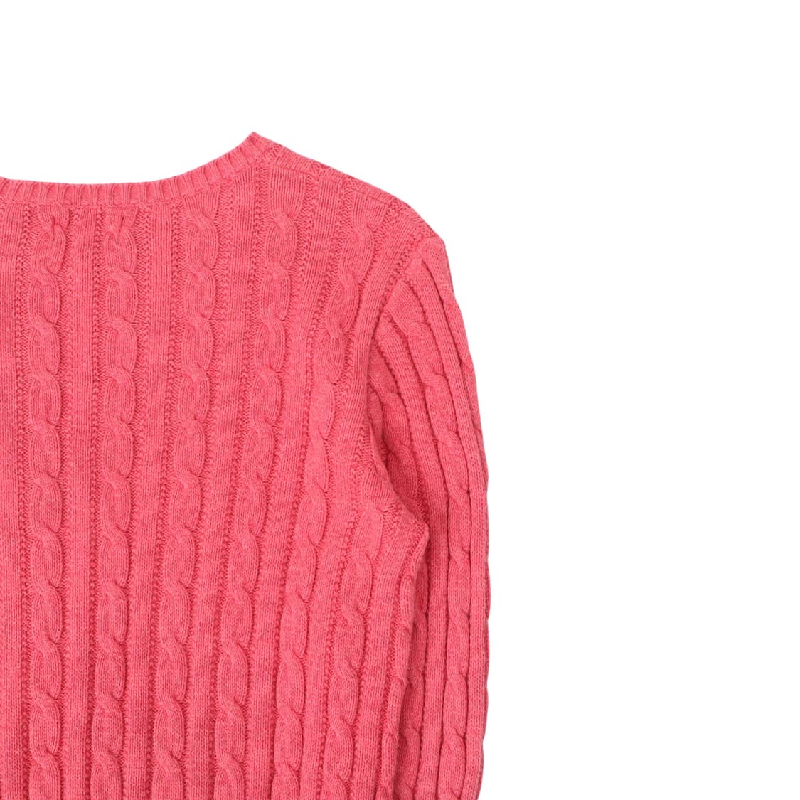 폴로 랄프로렌 핑크 케이블 니트 상품이미지6