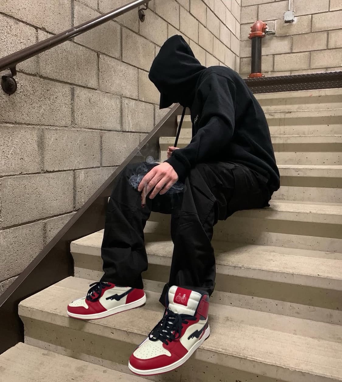 Fuck your Brand  권총스우시  하이탑 상품이미지1