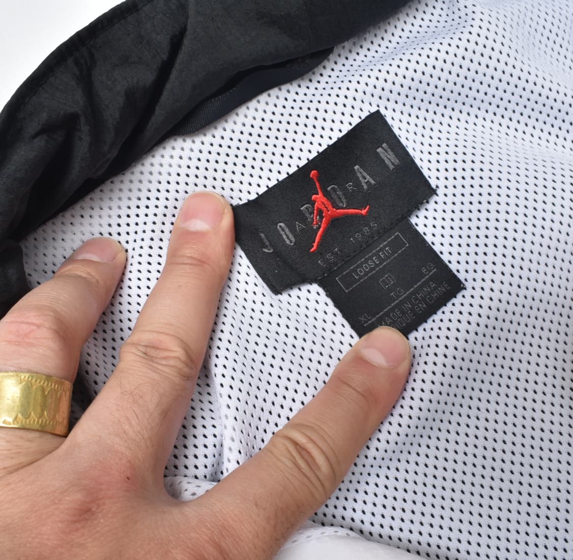 나이키 조던 빅로고 바람막이 윈드브레이커 자켓 XL N0762 상품이미지9