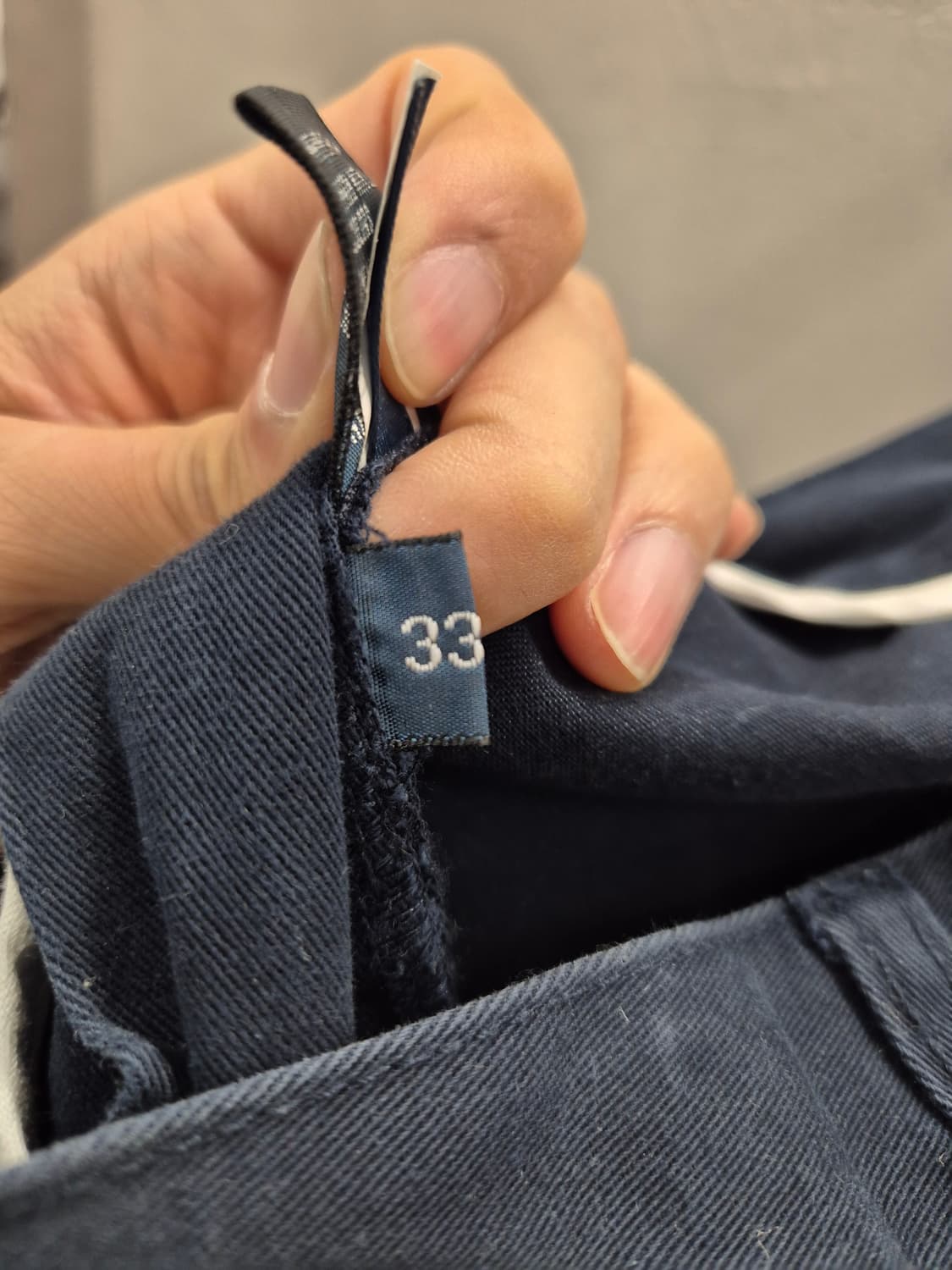 폴로 랄프로렌 네이비 치노 반바지 33 상품이미지6