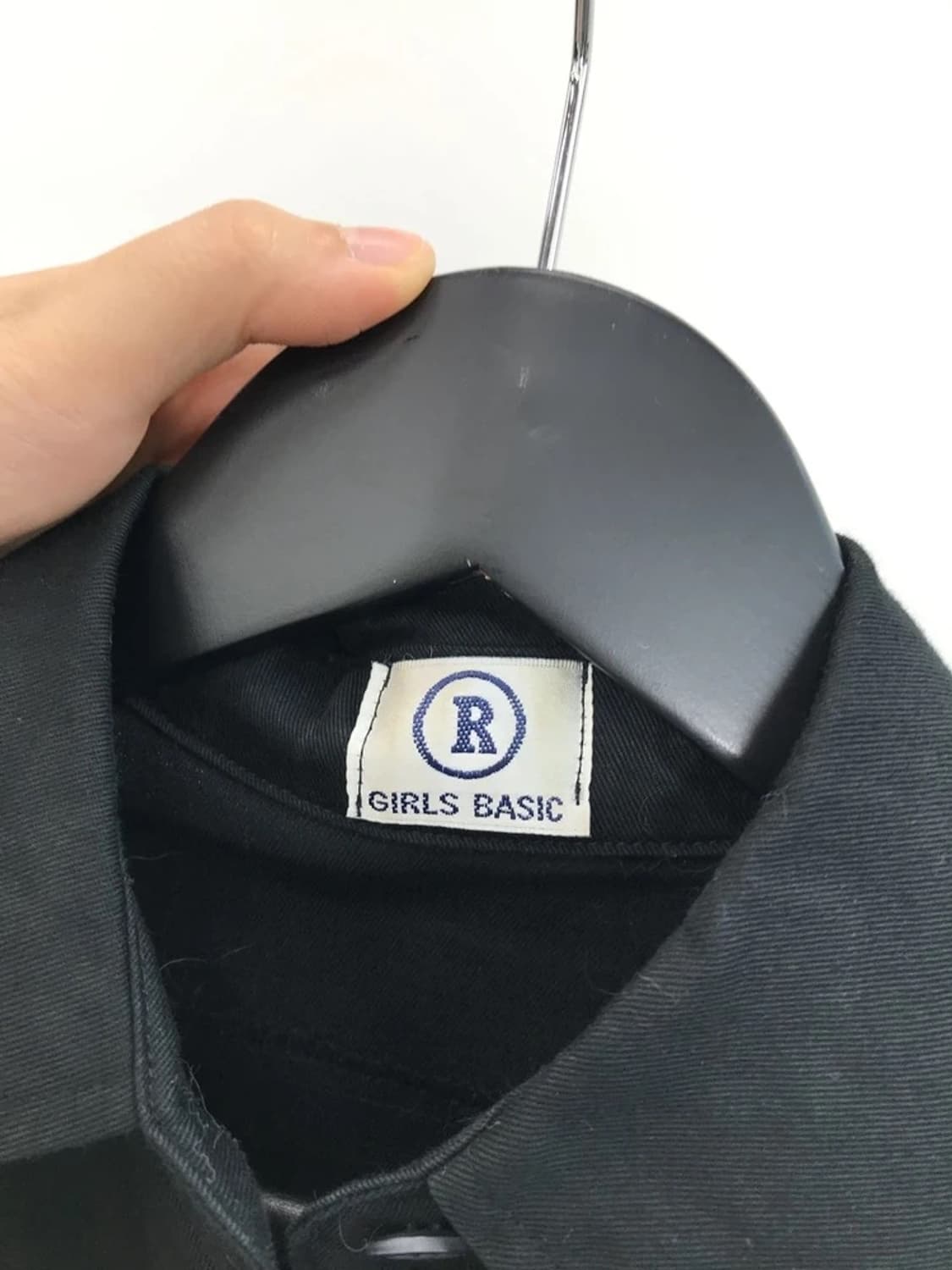 Girls Basic Patch Work Shirt 상품이미지5