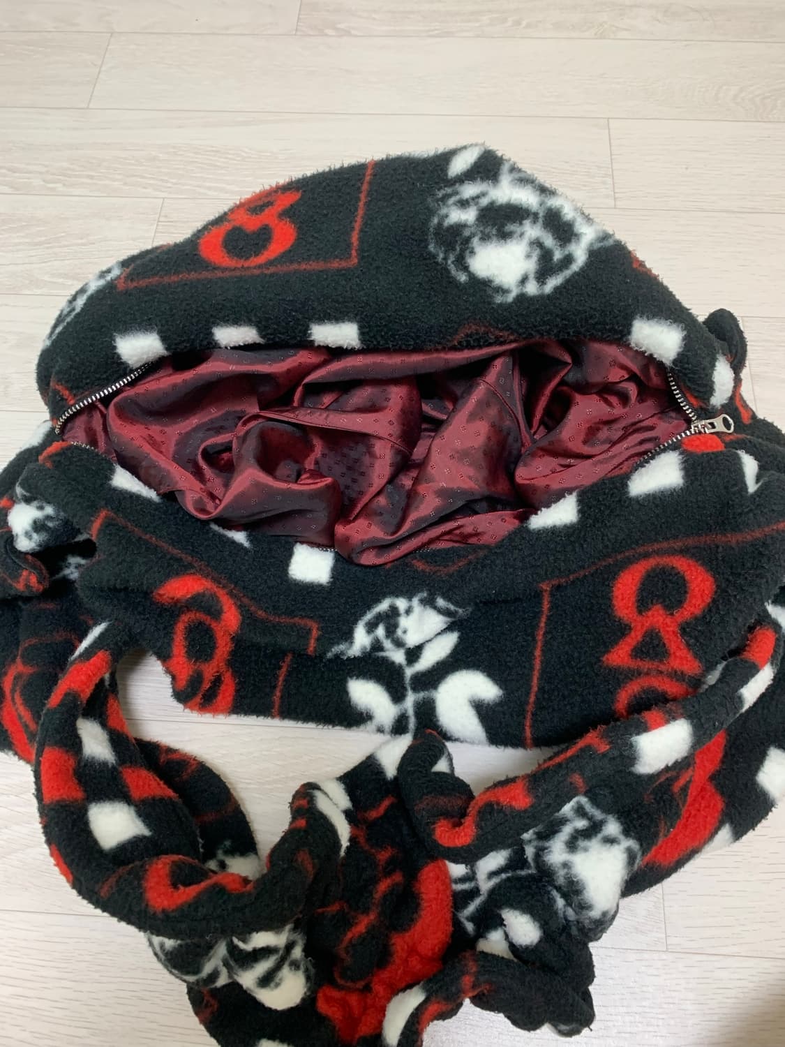 초포바 로위나 black&red bag 상품이미지4