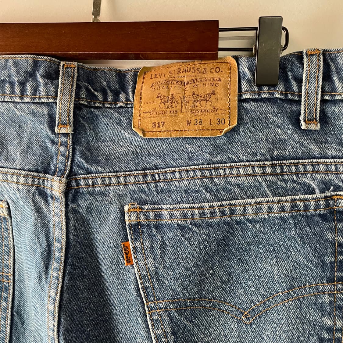 90s 리바이스 517 부츠컷 데님팬츠 USA 상품이미지8